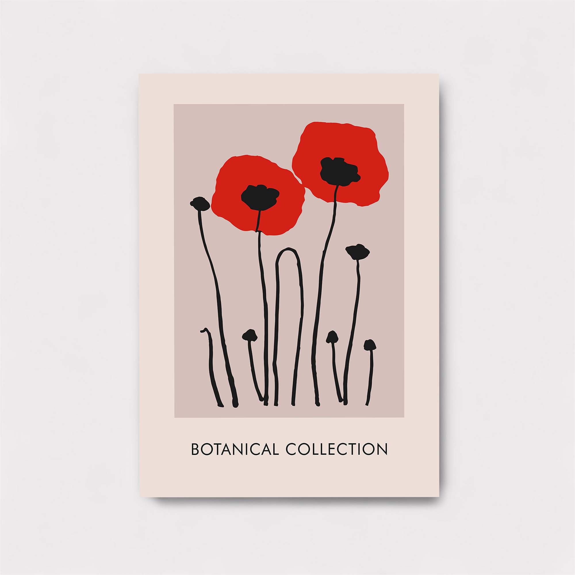 Poppies Whimsy Safe Wall Magnetic / M