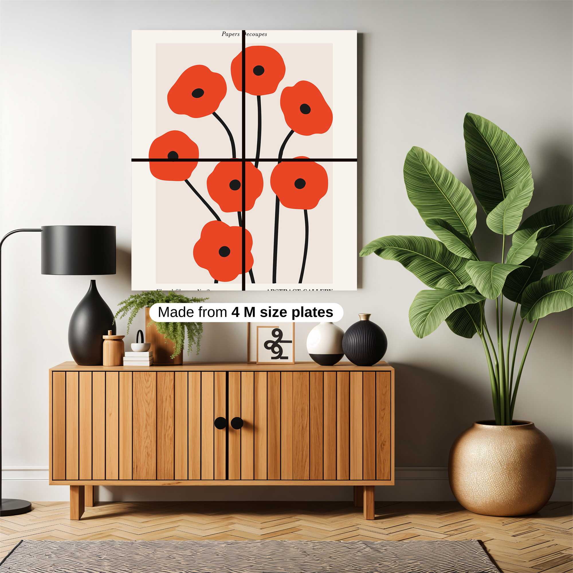 Poppy Bliss Safe Wall Magnetic / M