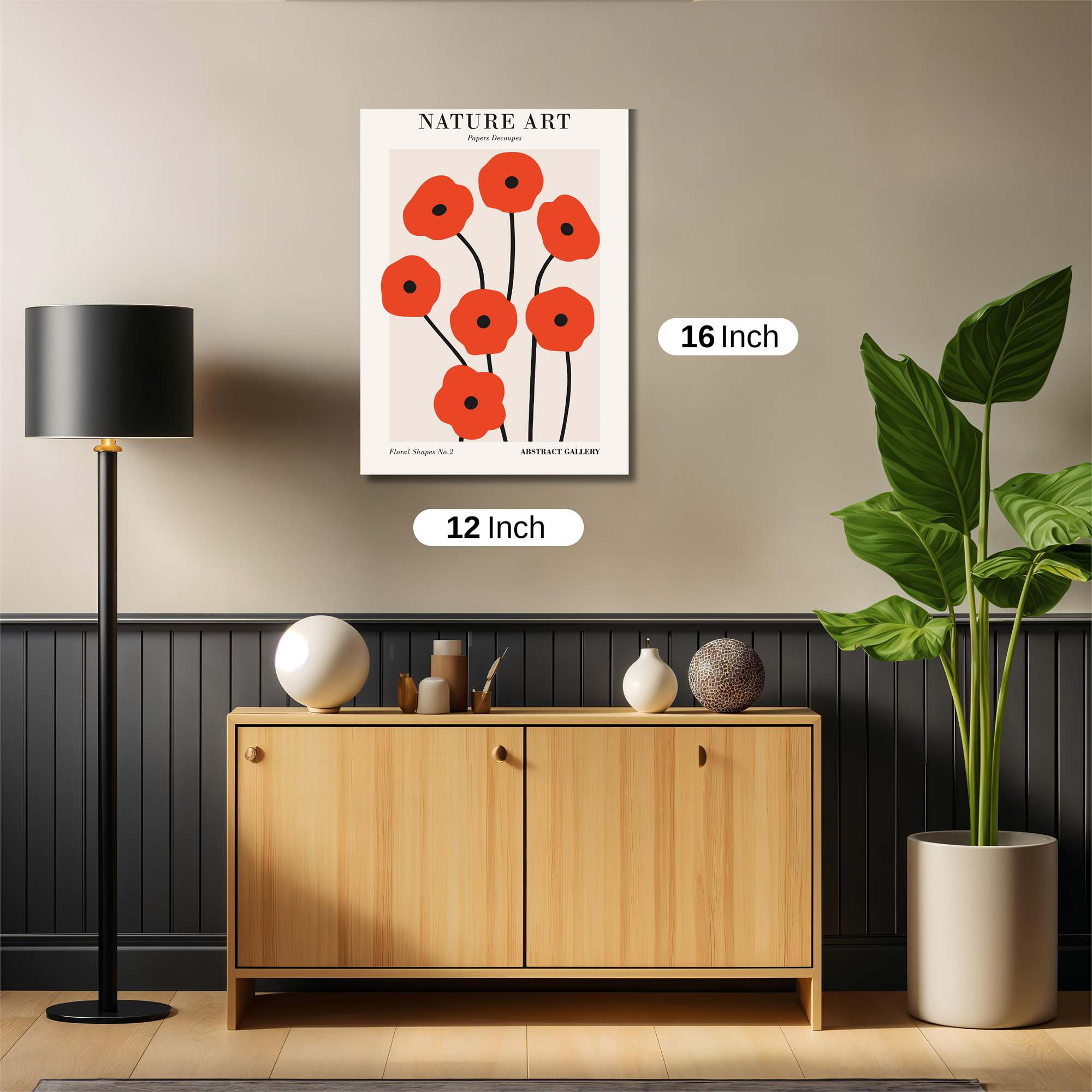 Poppy Bliss Safe Wall Magnetic / M