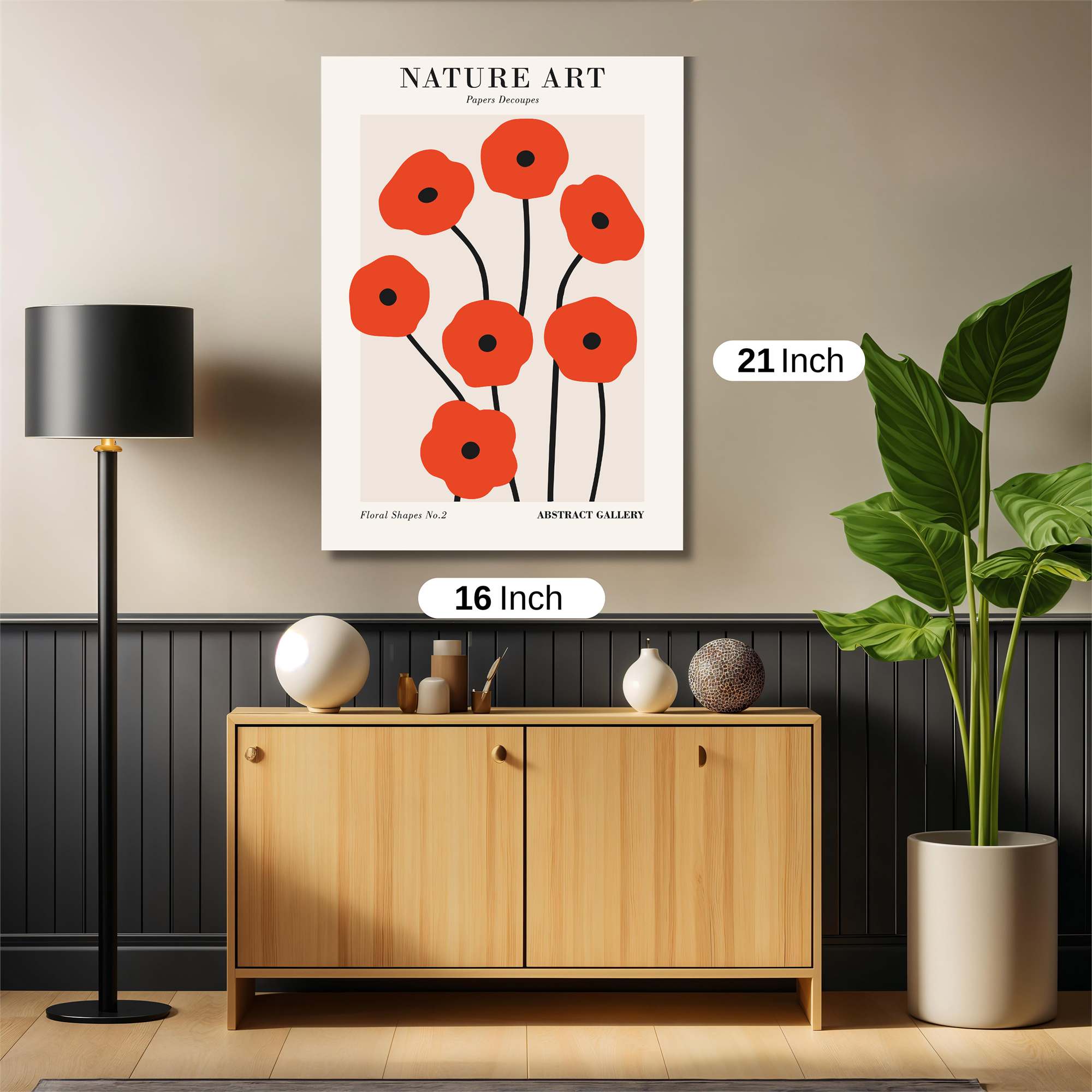 Poppy Bliss Safe Wall Magnetic / M