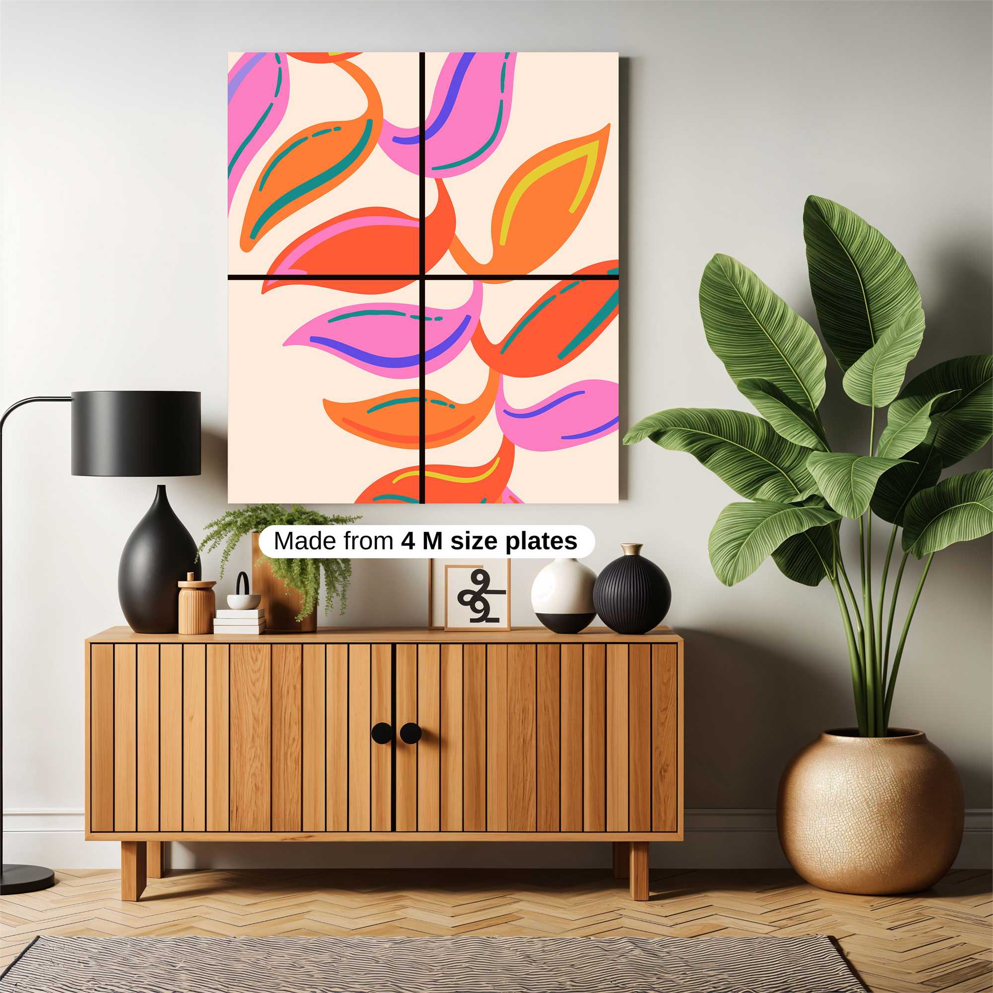 Leafy Delight Safe Wall Magnetic / M
