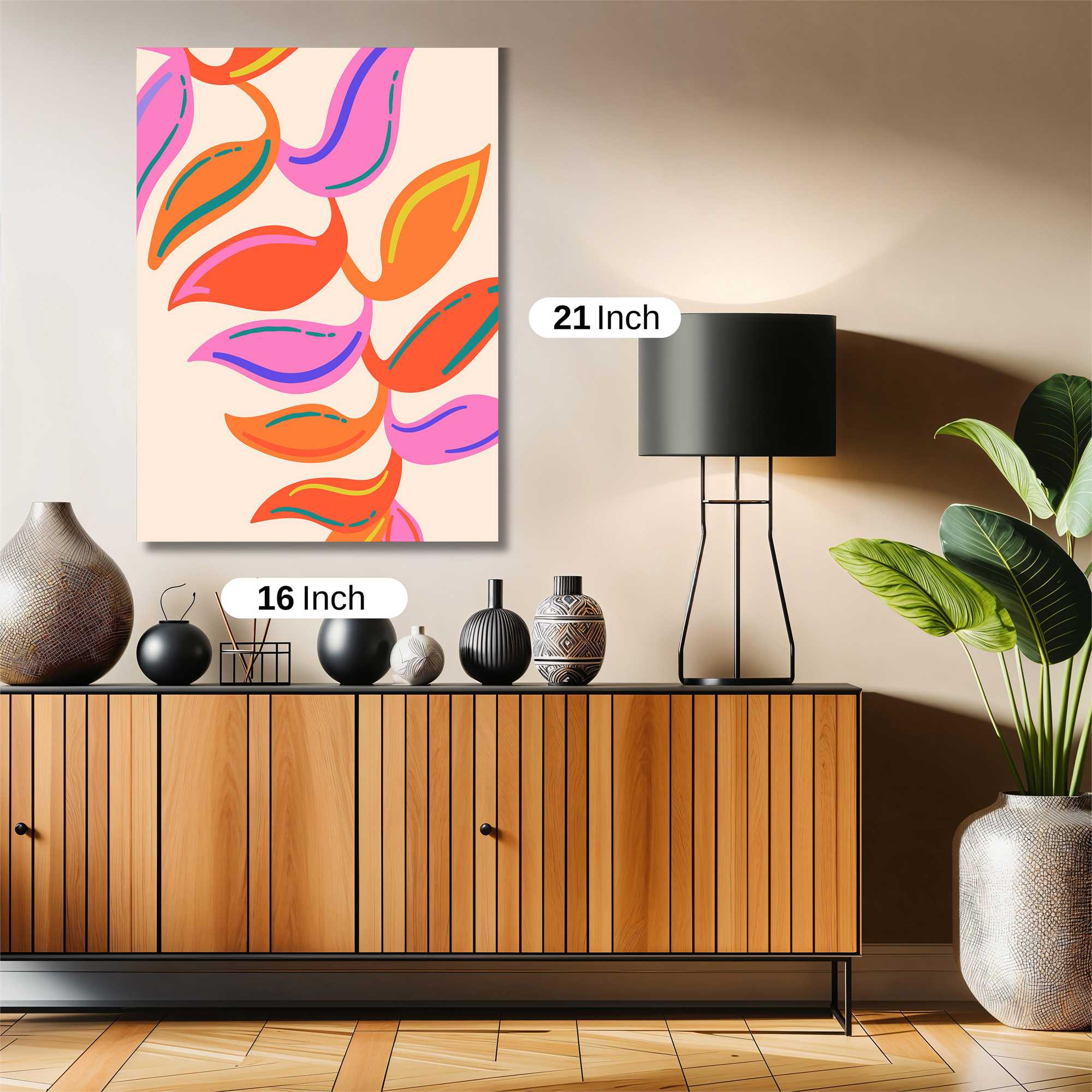 Leafy Delight Safe Wall Magnetic / M