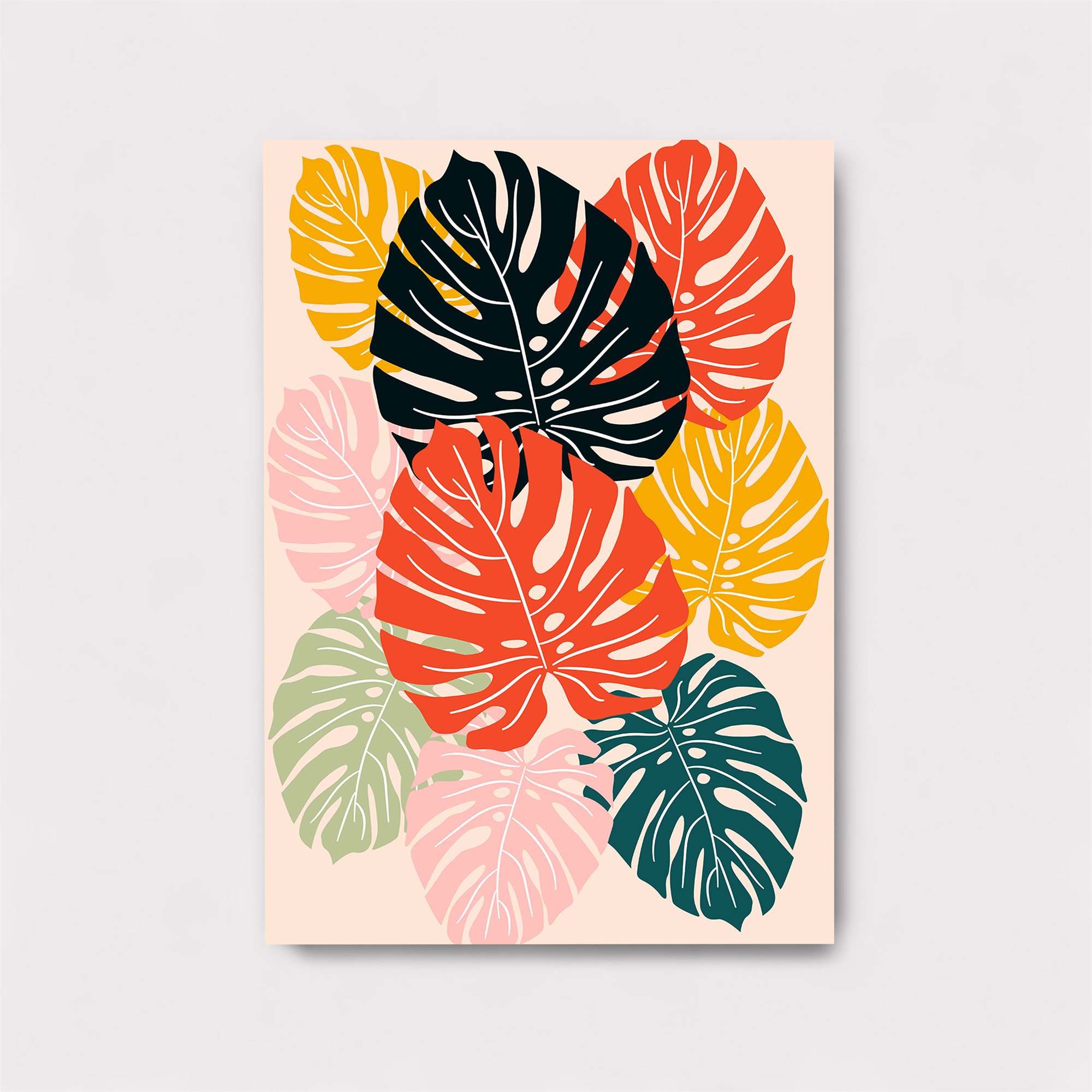 Monstera Mingle Safe Wall Magnetic / M