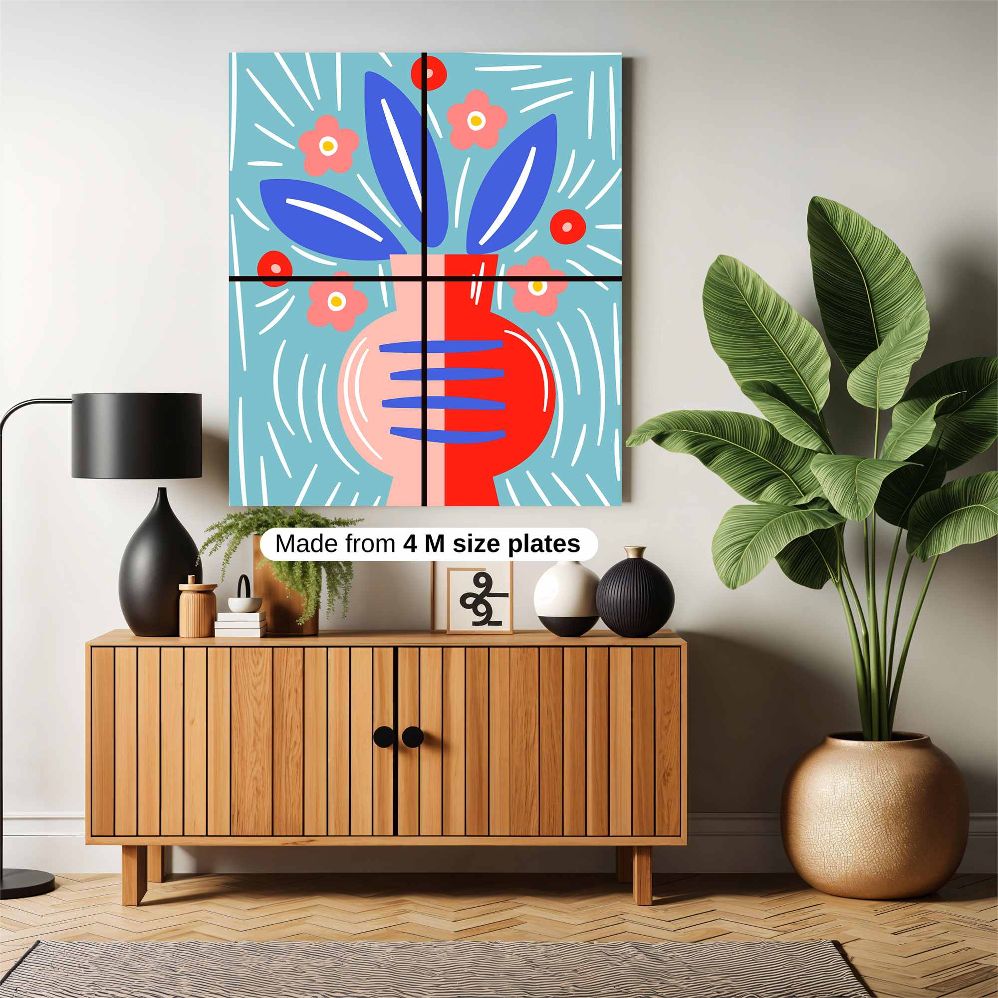 Vase Vibrance Safe Wall Magnetic / M
