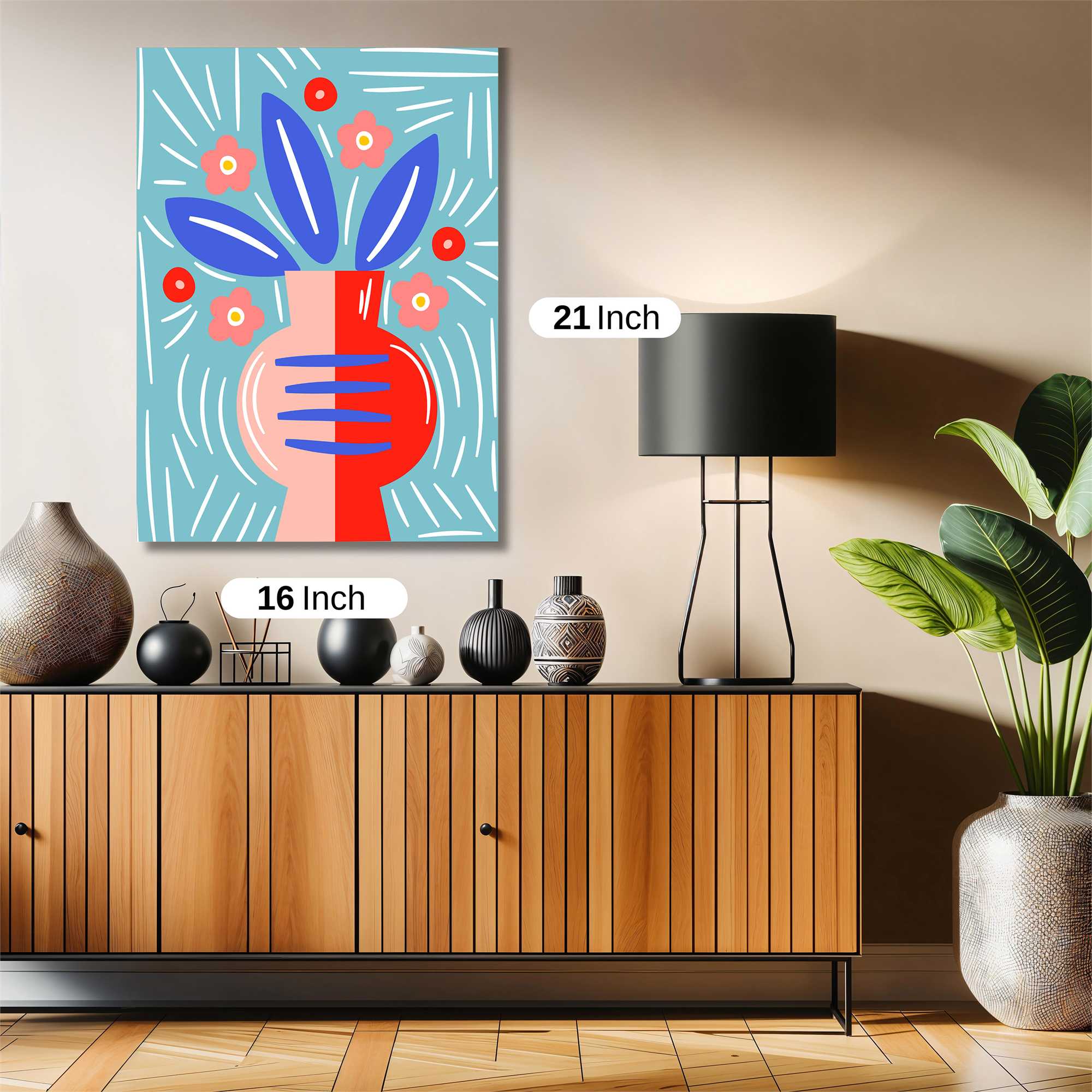 Vase Vibrance Safe Wall Magnetic / M