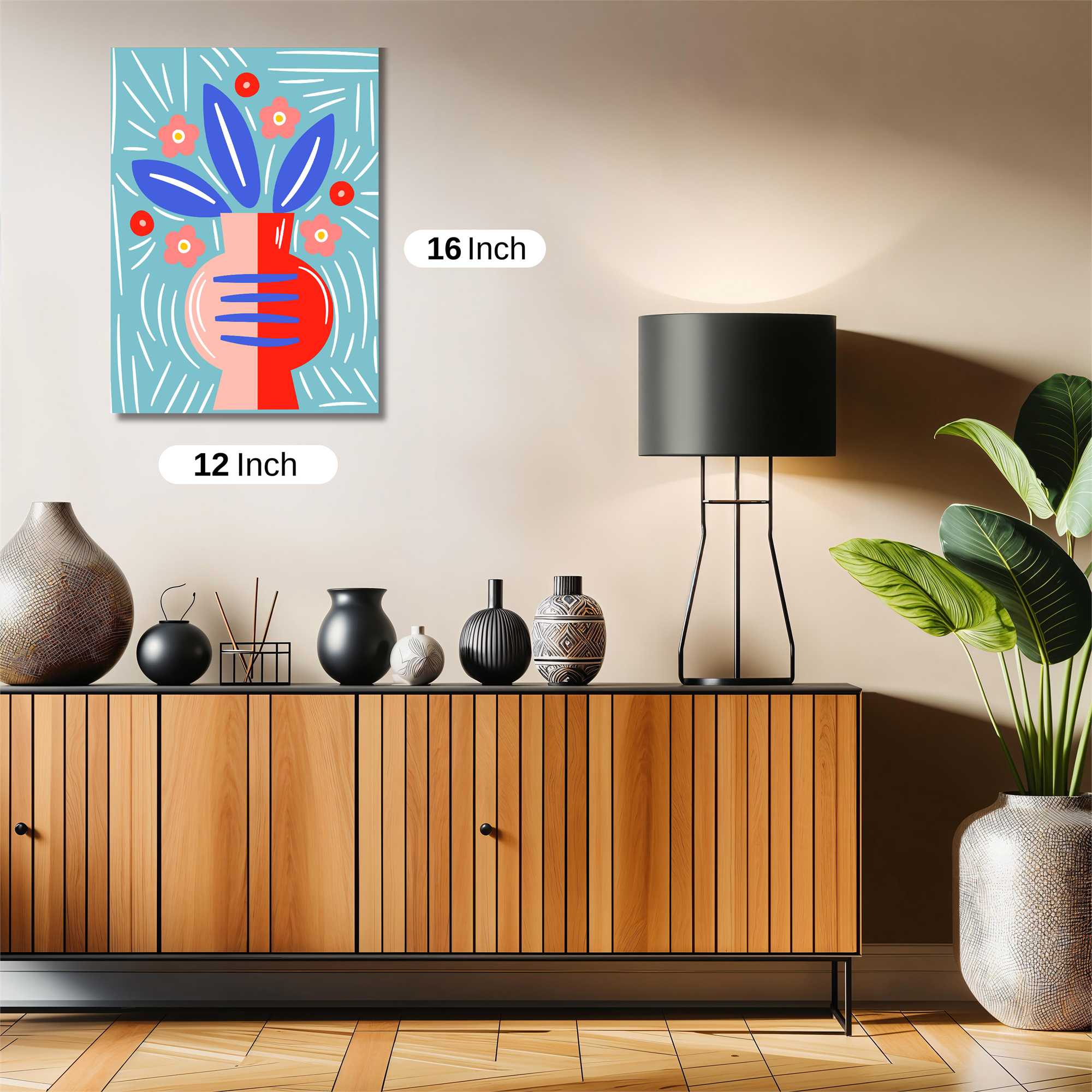 Vase Vibrance Safe Wall Magnetic / M