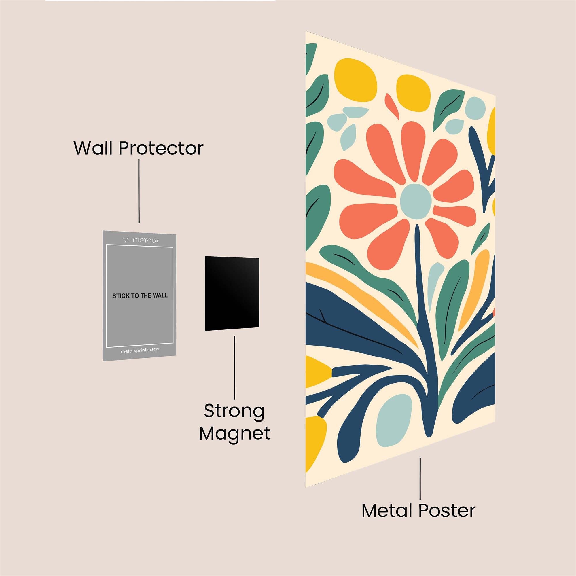 Matisse Joy Safe Wall Magnetic / M