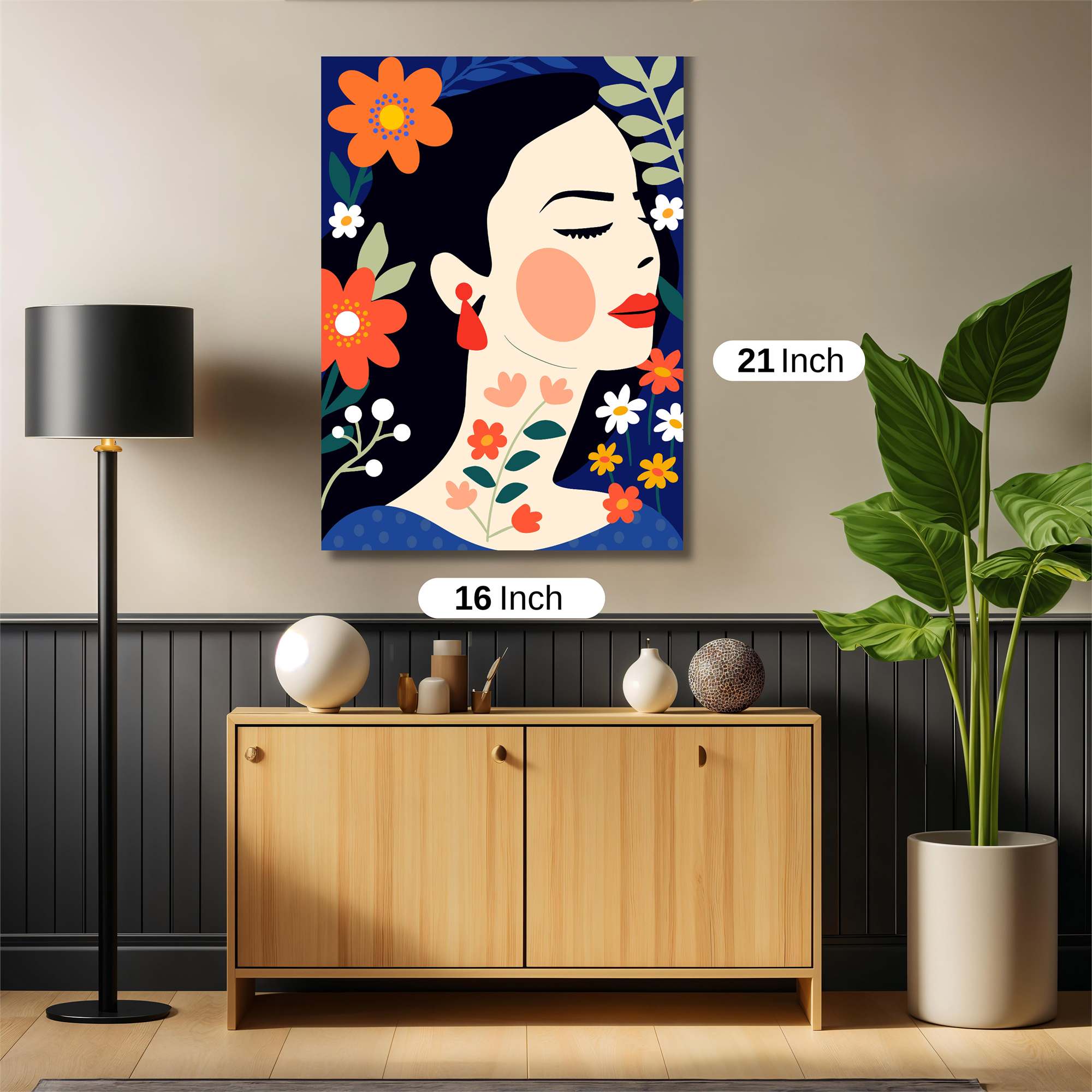Frida Serene Safe Wall Magnetic / M