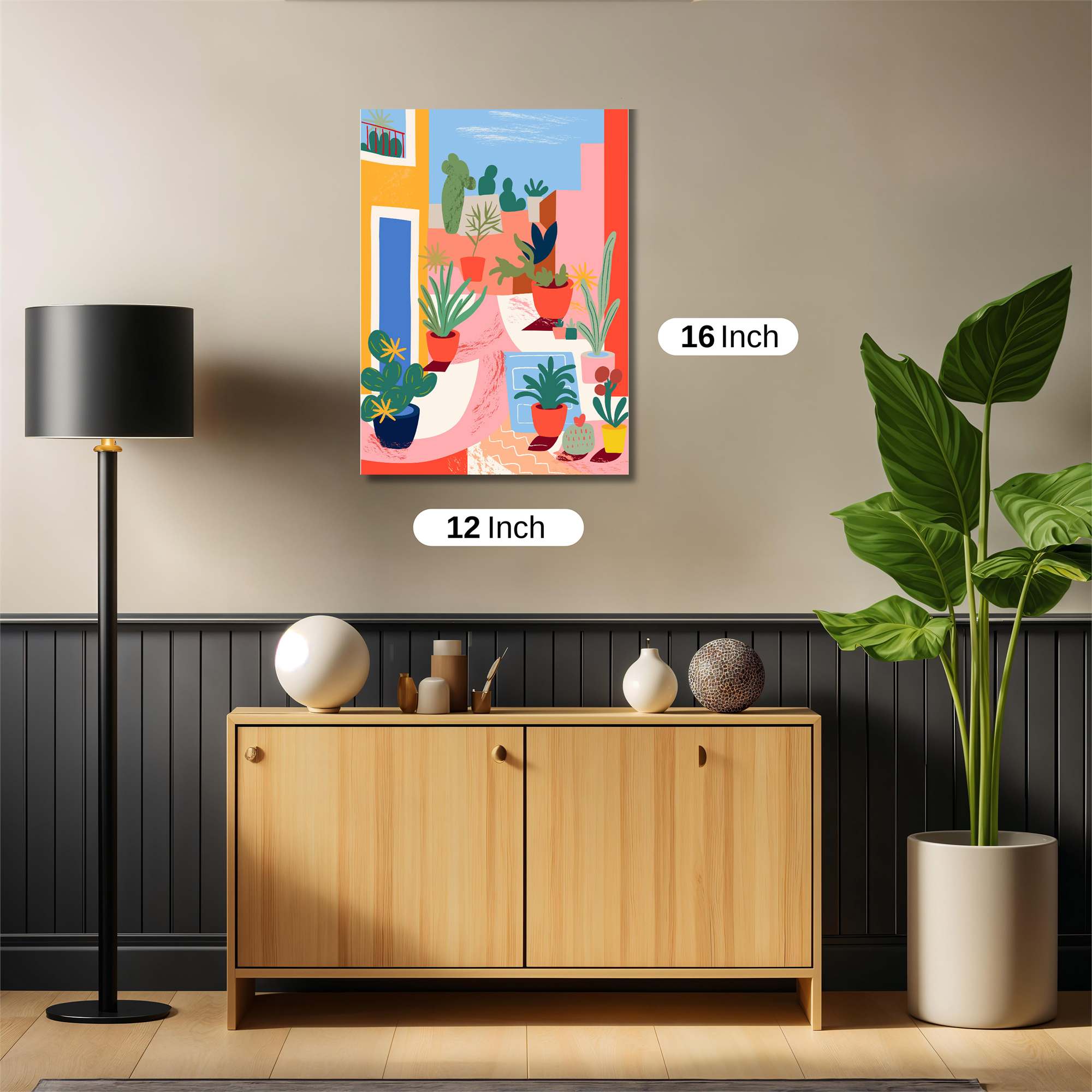 Cactus Cheer Safe Wall Magnetic / M