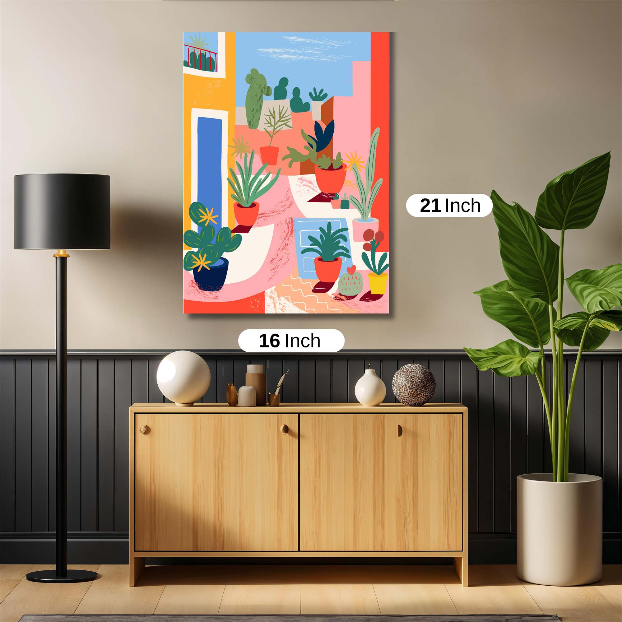 Cactus Cheer Safe Wall Magnetic / M