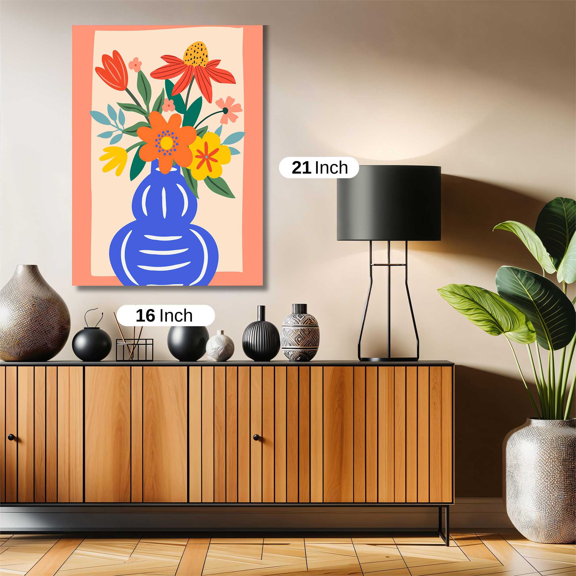 Floral Joy Safe Wall Magnetic / M