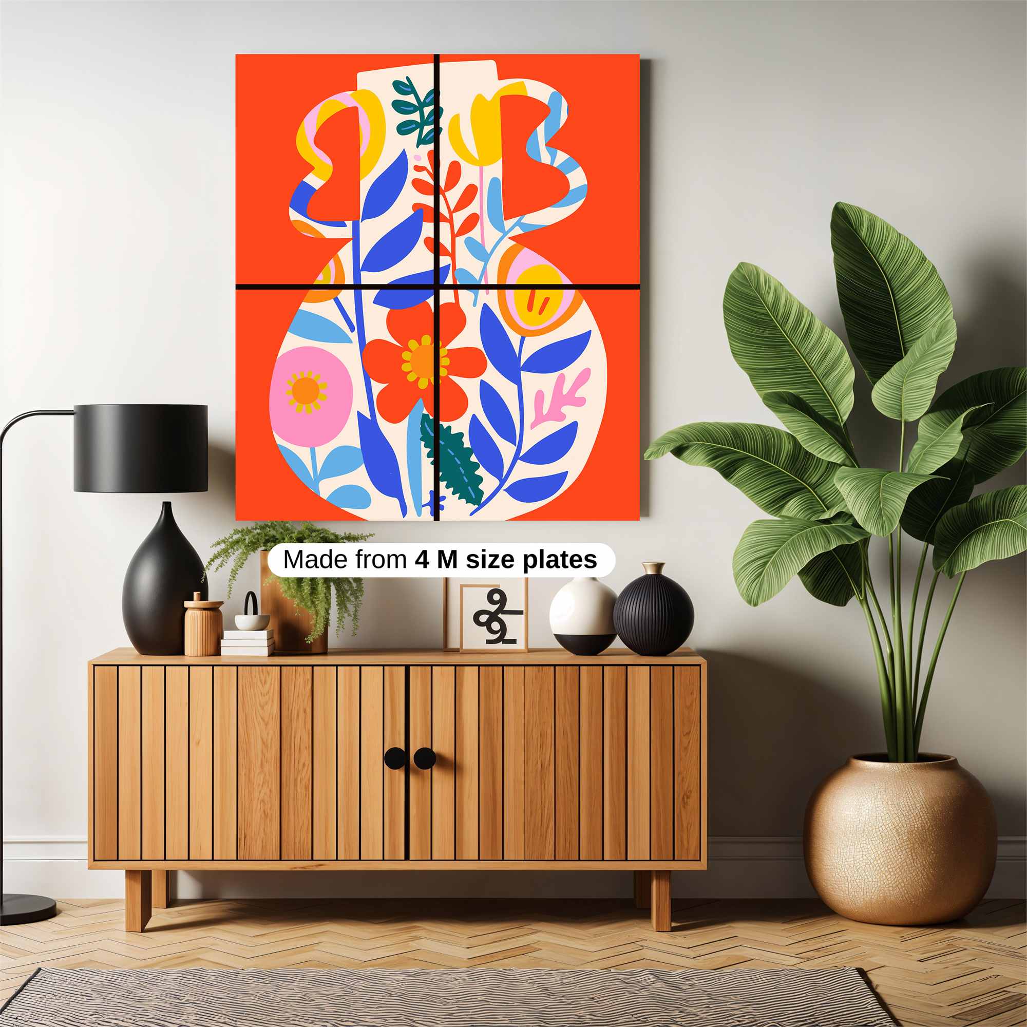 Vase Vibrance Safe Wall Magnetic / M