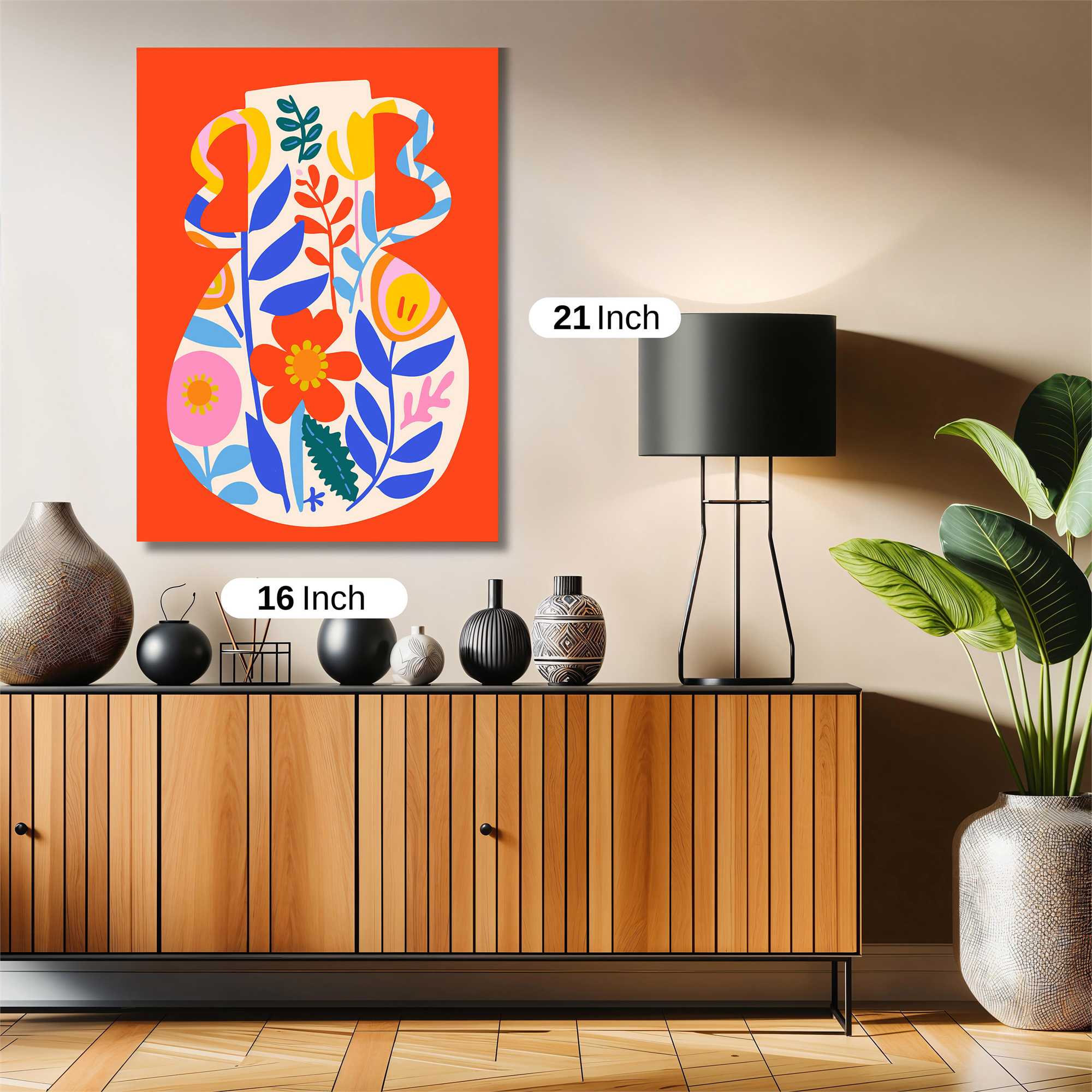 Vase Vibrance Safe Wall Magnetic / M