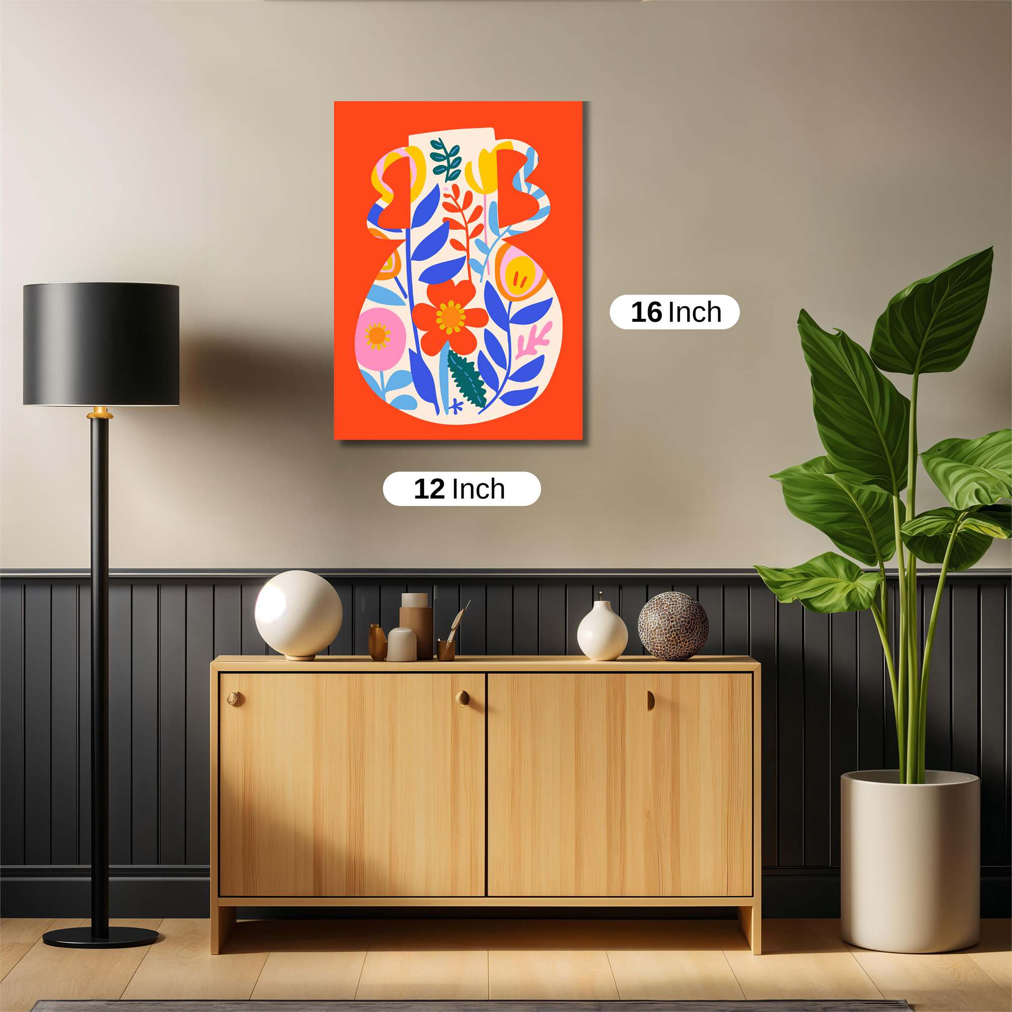Vase Vibrance Safe Wall Magnetic / M