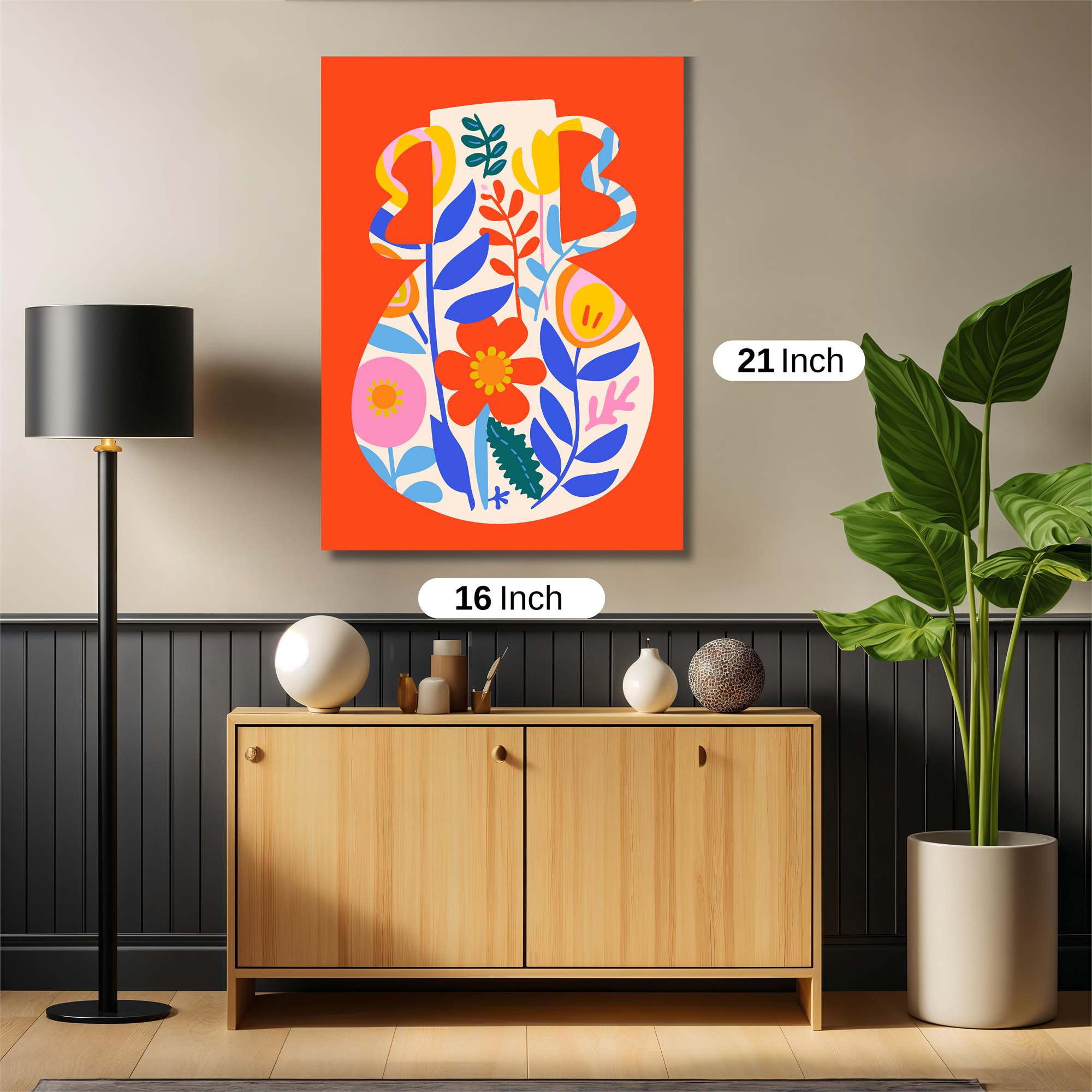 Vase Vibrance Safe Wall Magnetic / M