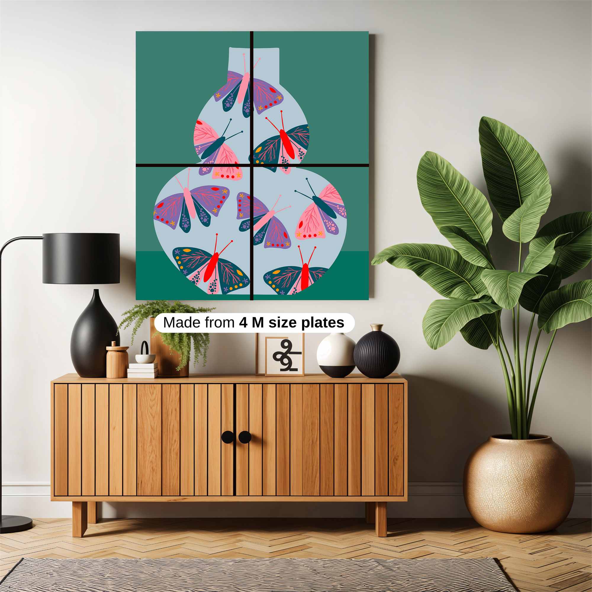 Butterfly Bliss Safe Wall Magnetic / M