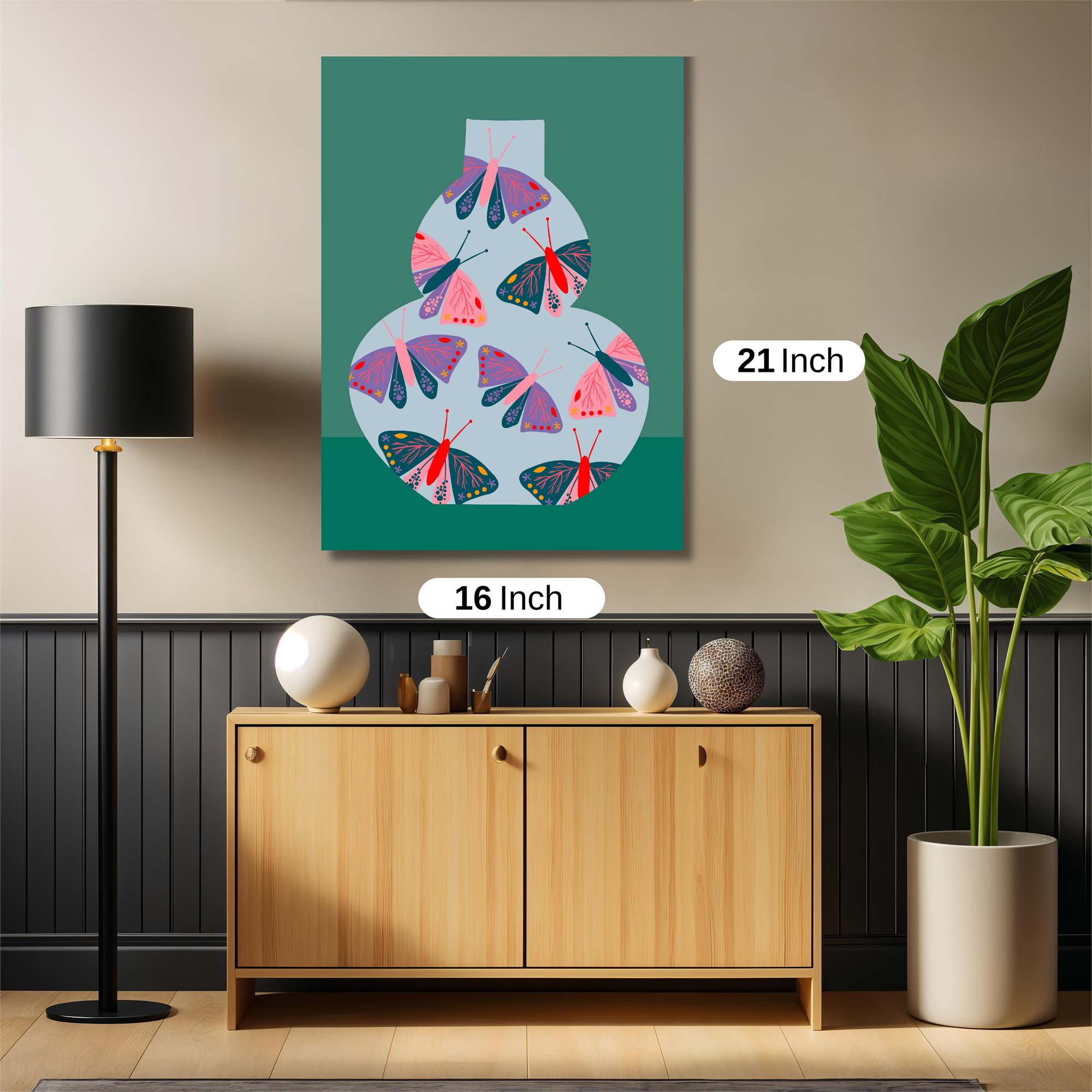 Butterfly Bliss Safe Wall Magnetic / M