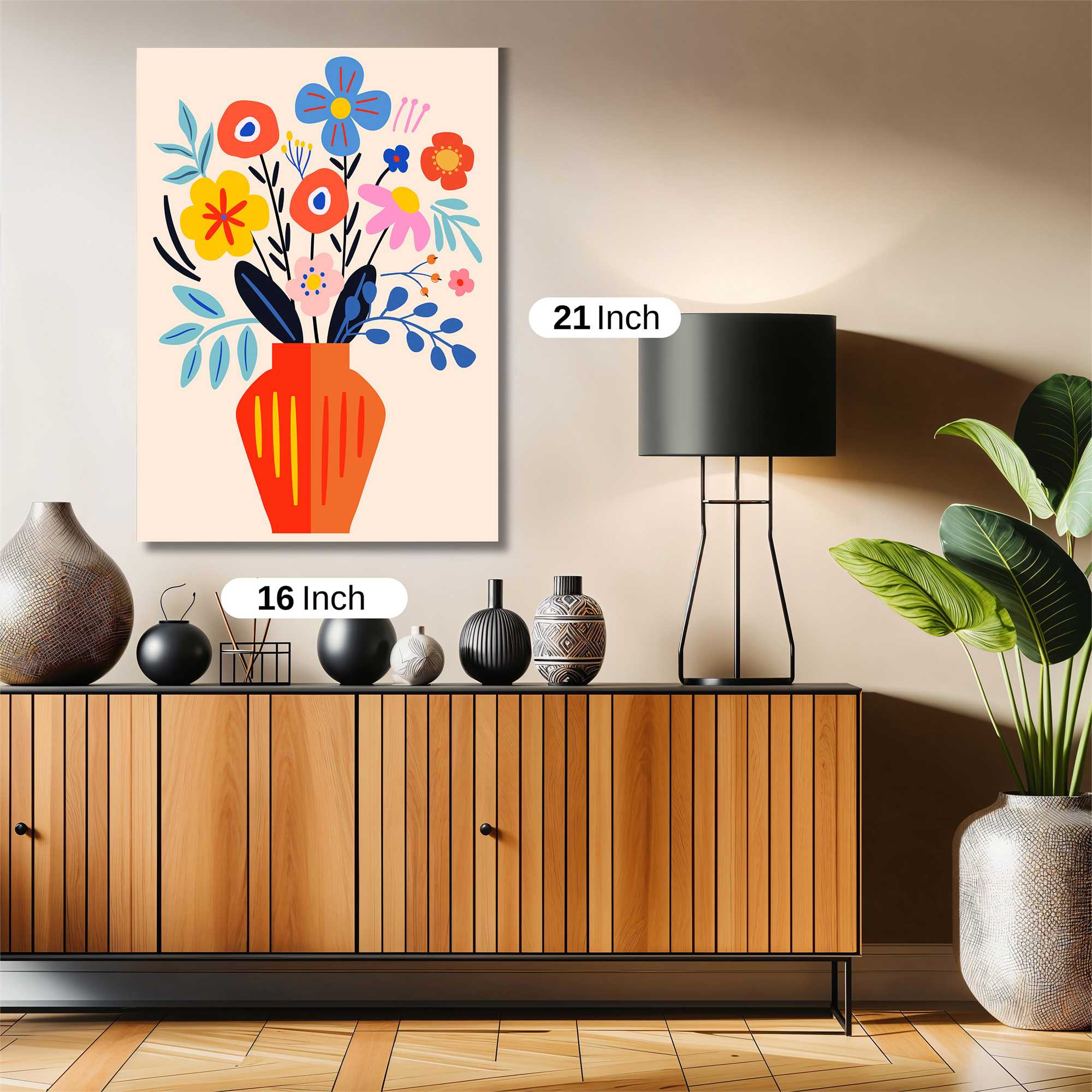 Floral Joy Safe Wall Magnetic / M