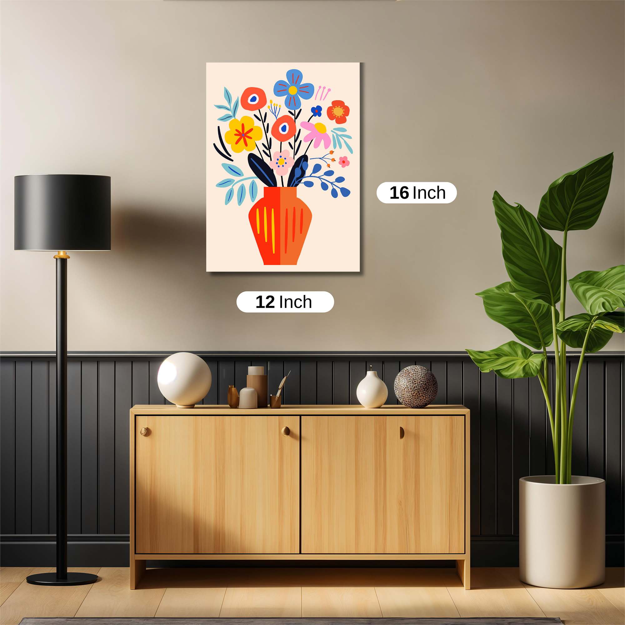 Floral Joy Safe Wall Magnetic / M