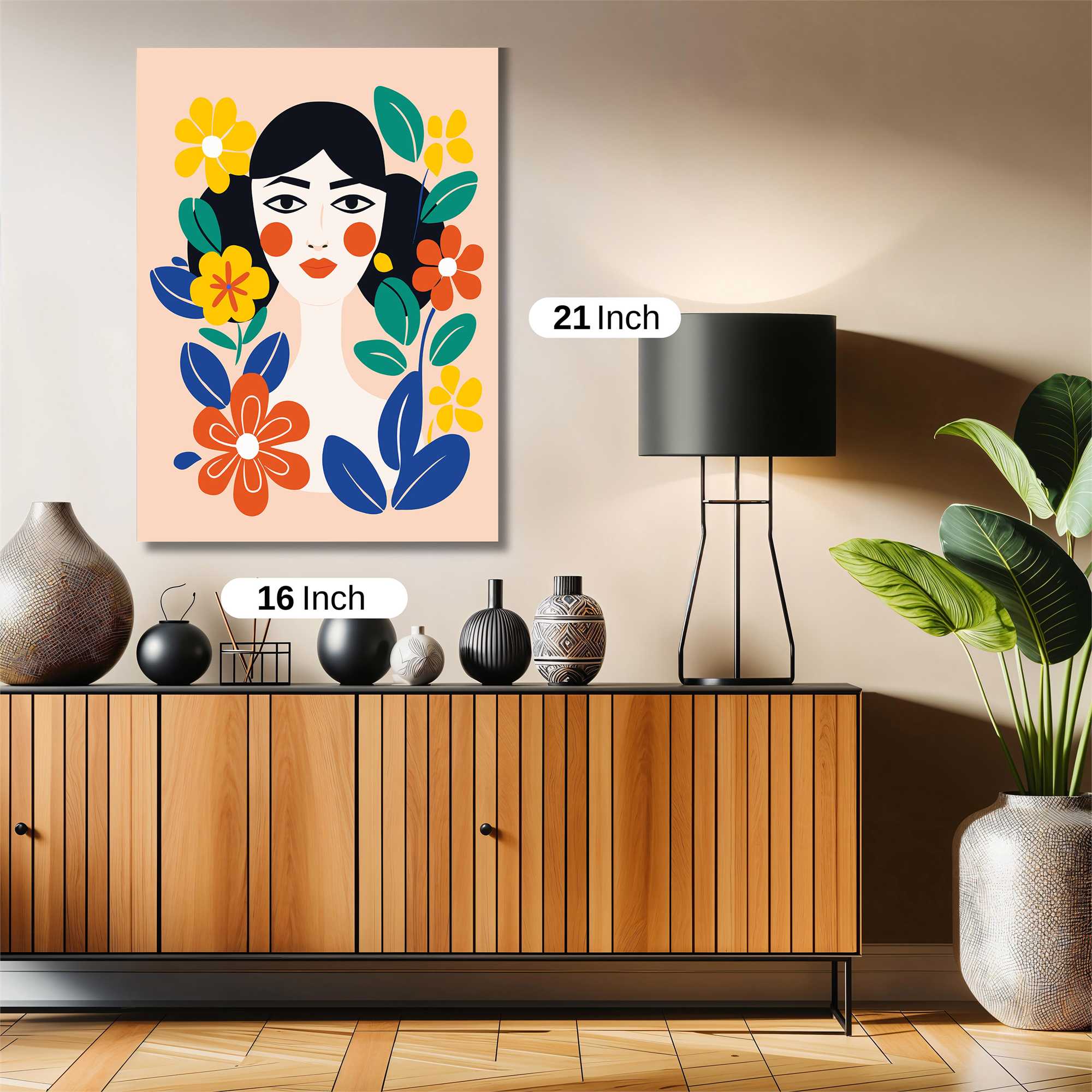 Floral Joy Safe Wall Magnetic / M