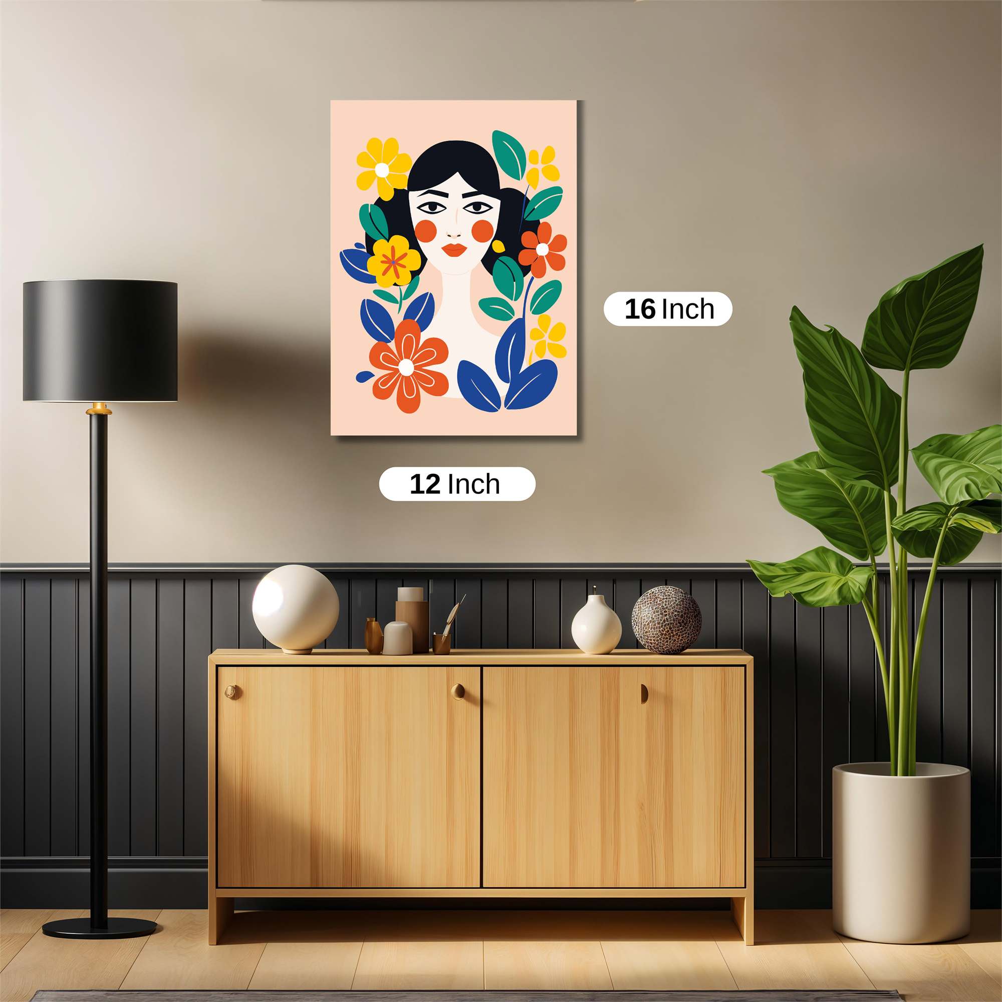 Floral Joy Safe Wall Magnetic / M