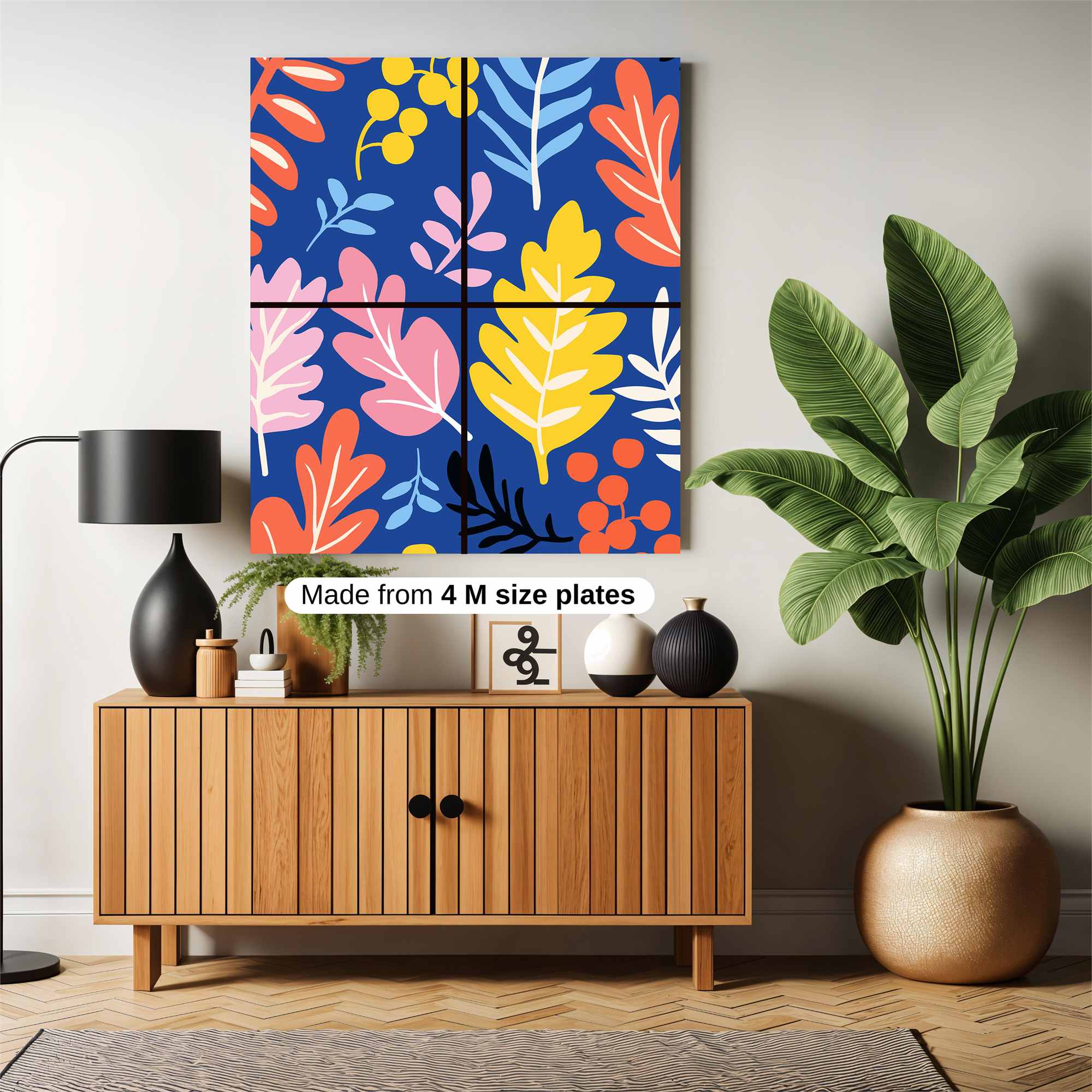 Floral Bliss Safe Wall Magnetic / M