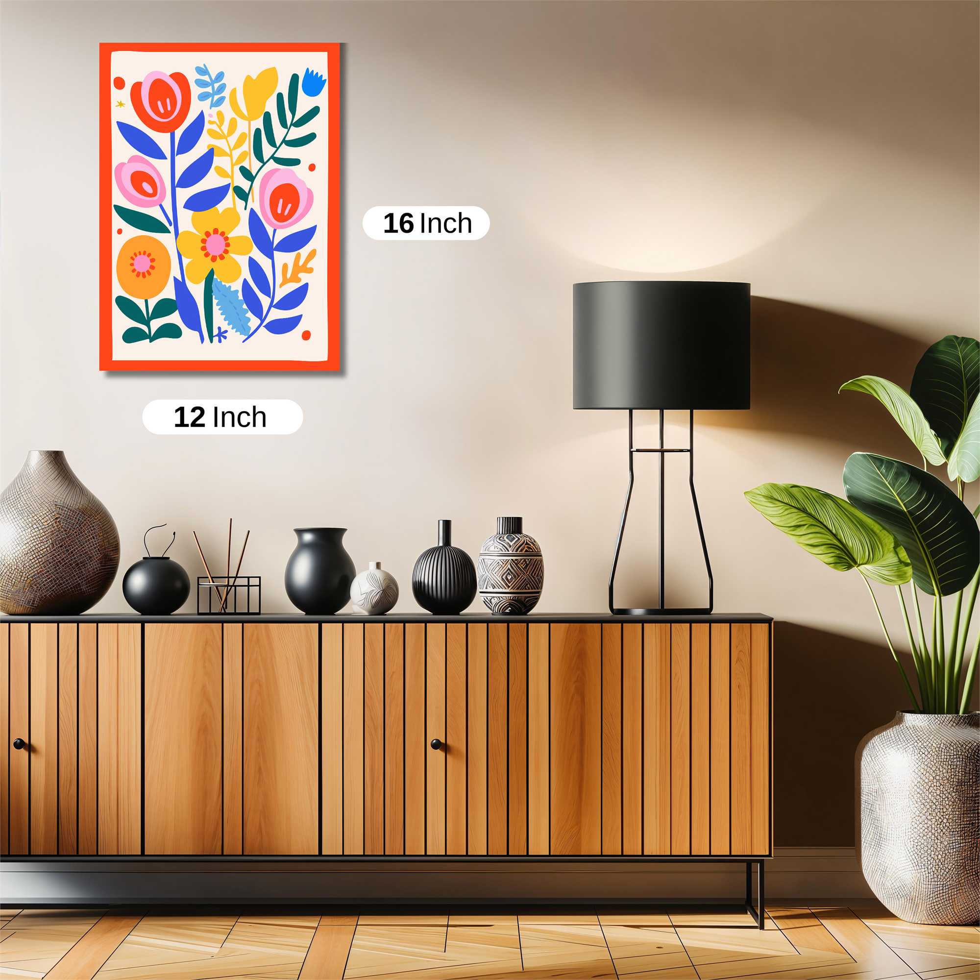 Floral Joy Safe Wall Magnetic / M