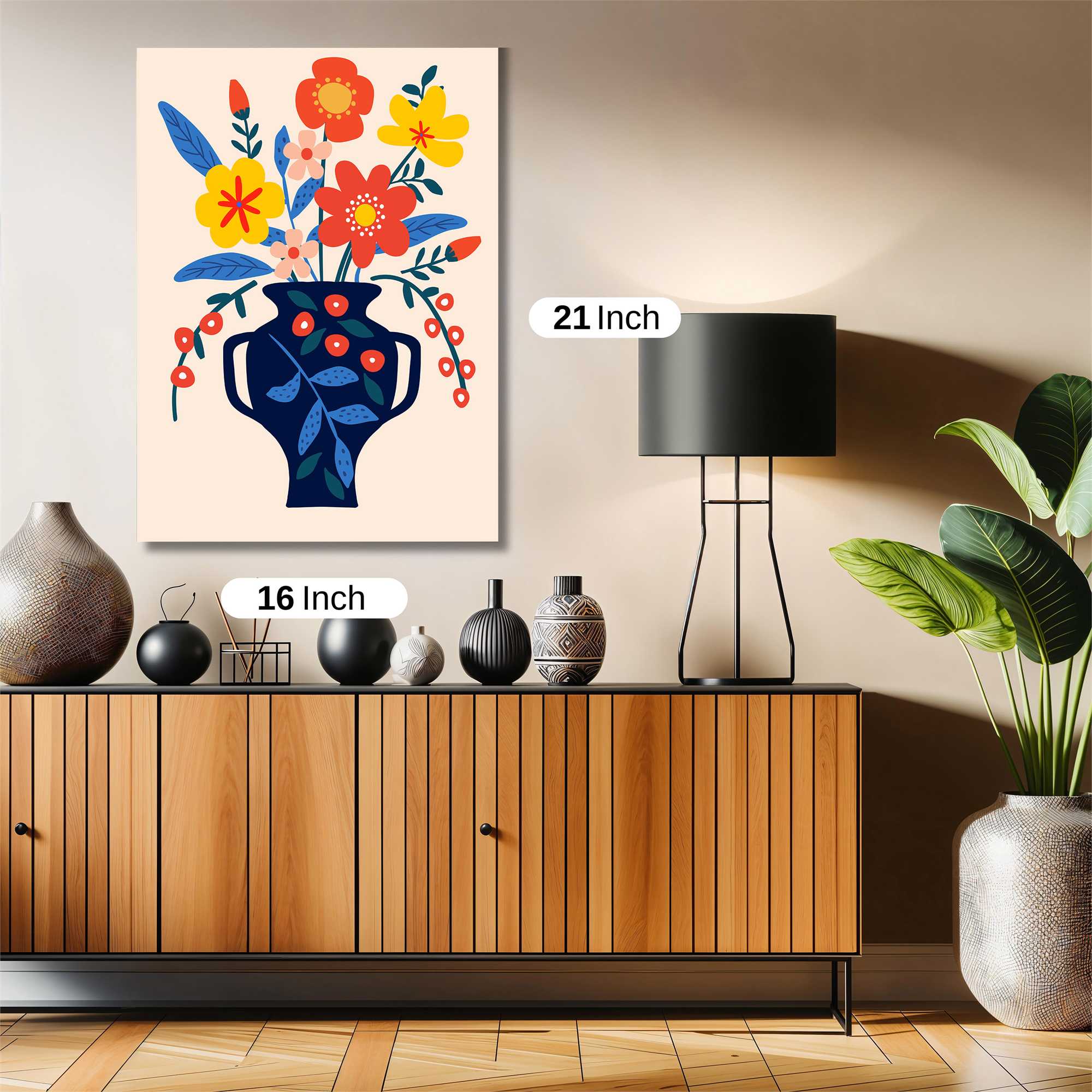 Floral Joy Safe Wall Magnetic / M