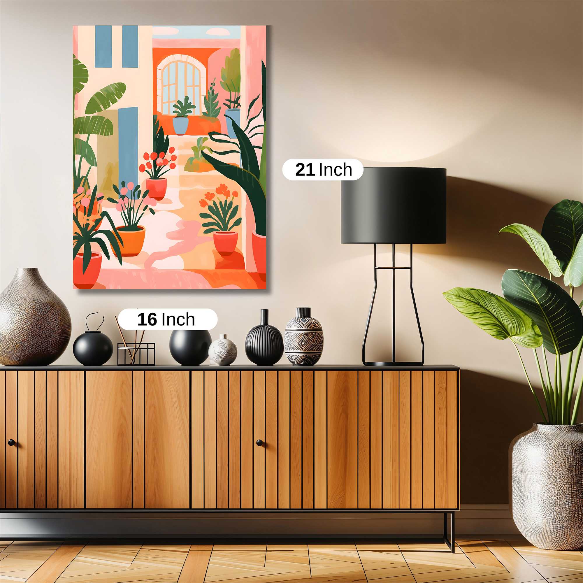 Courtyard Bliss Safe Wall Magnetic / M