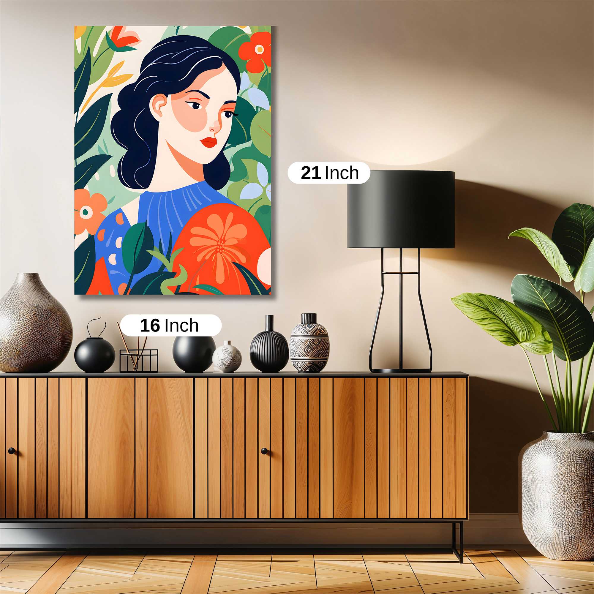 Flora Serene Safe Wall Magnetic / M