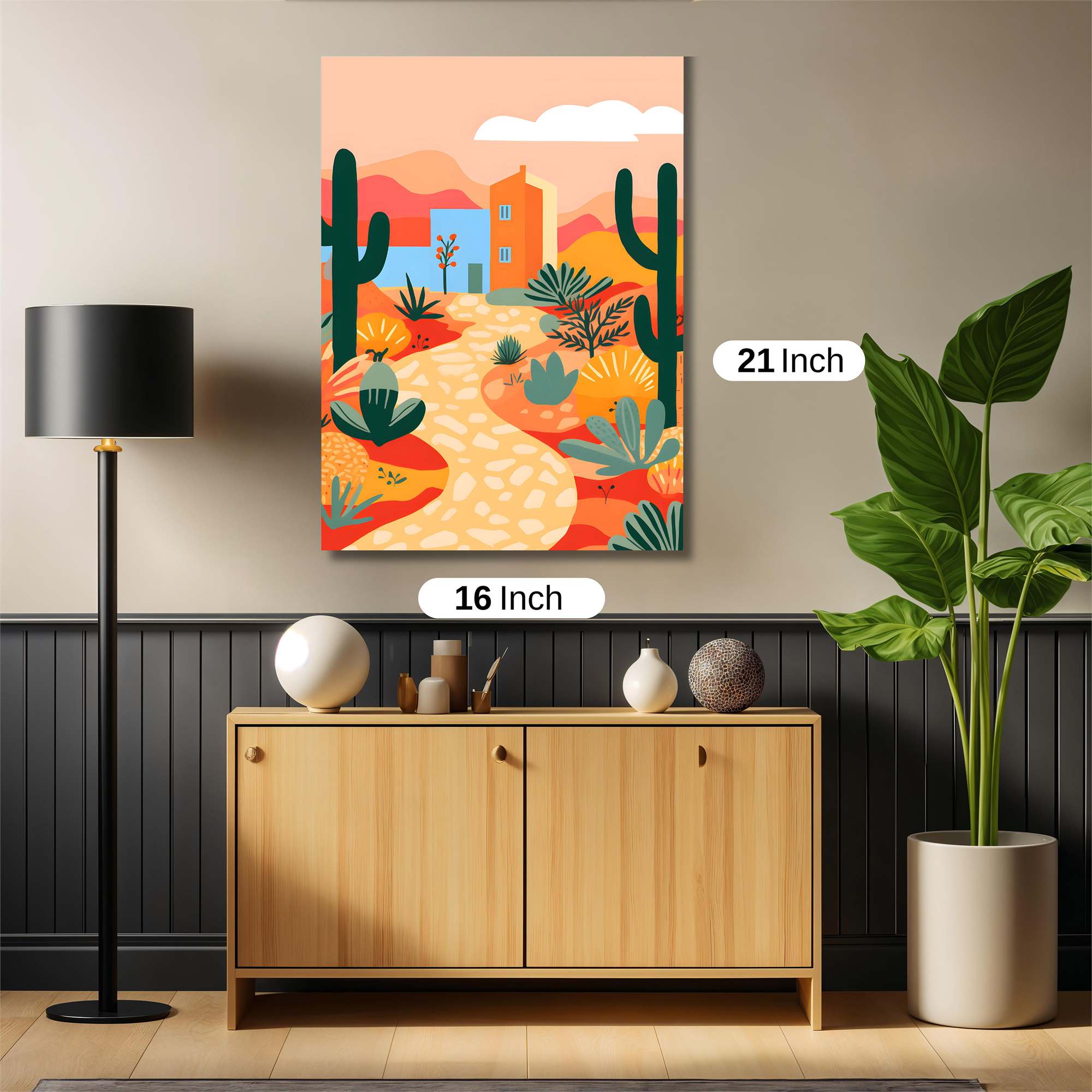 Desert Serenity Safe Wall Magnetic / M