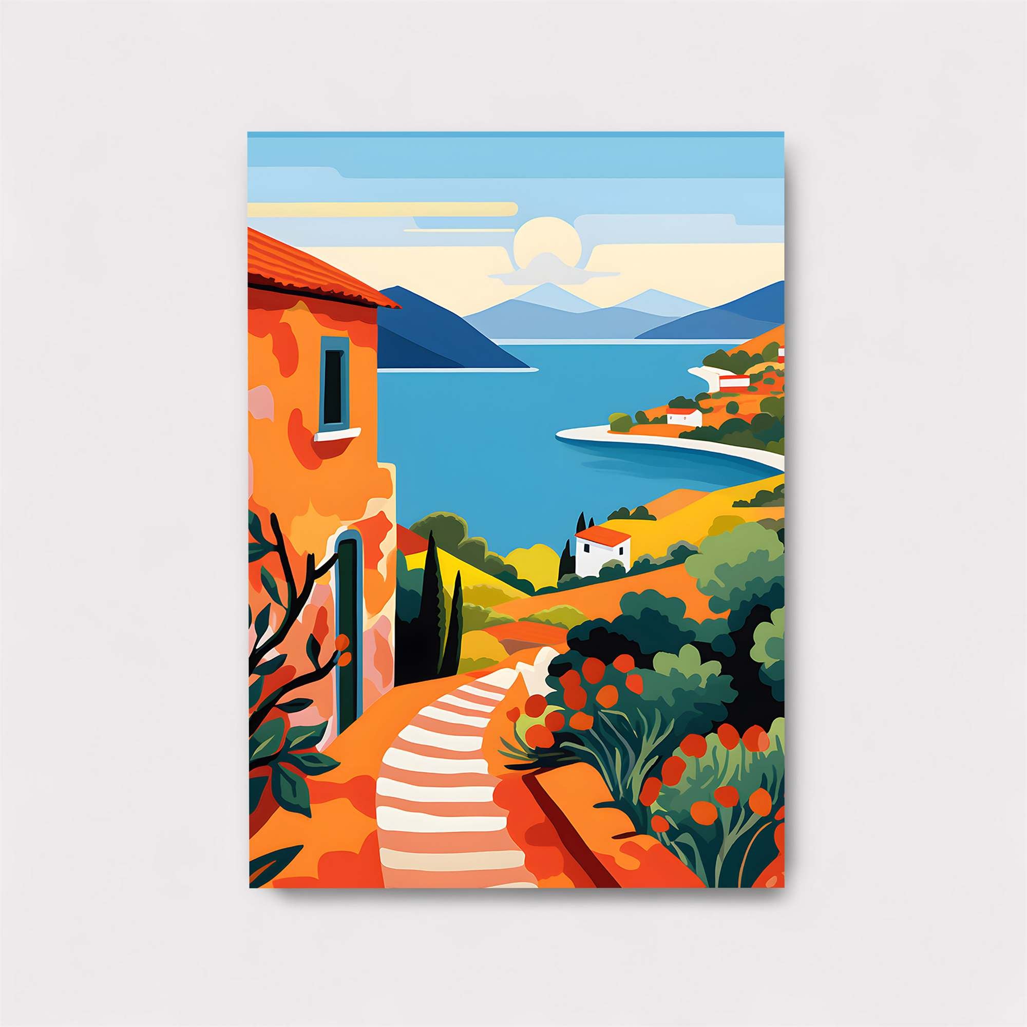 Mediterranean Tranquility Safe Wall Magnetic / M