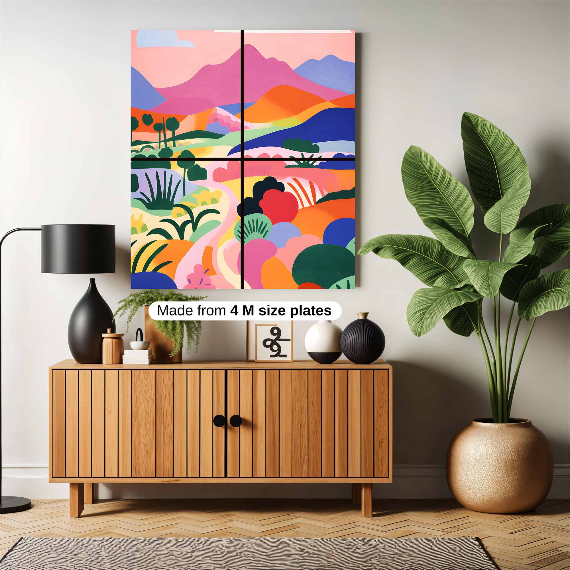 Mountain Dreamscape Safe Wall Magnetic / M