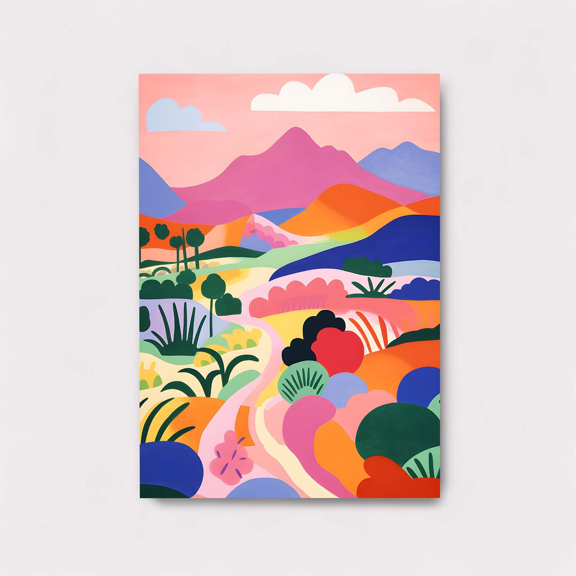 Mountain Dreamscape Safe Wall Magnetic / M