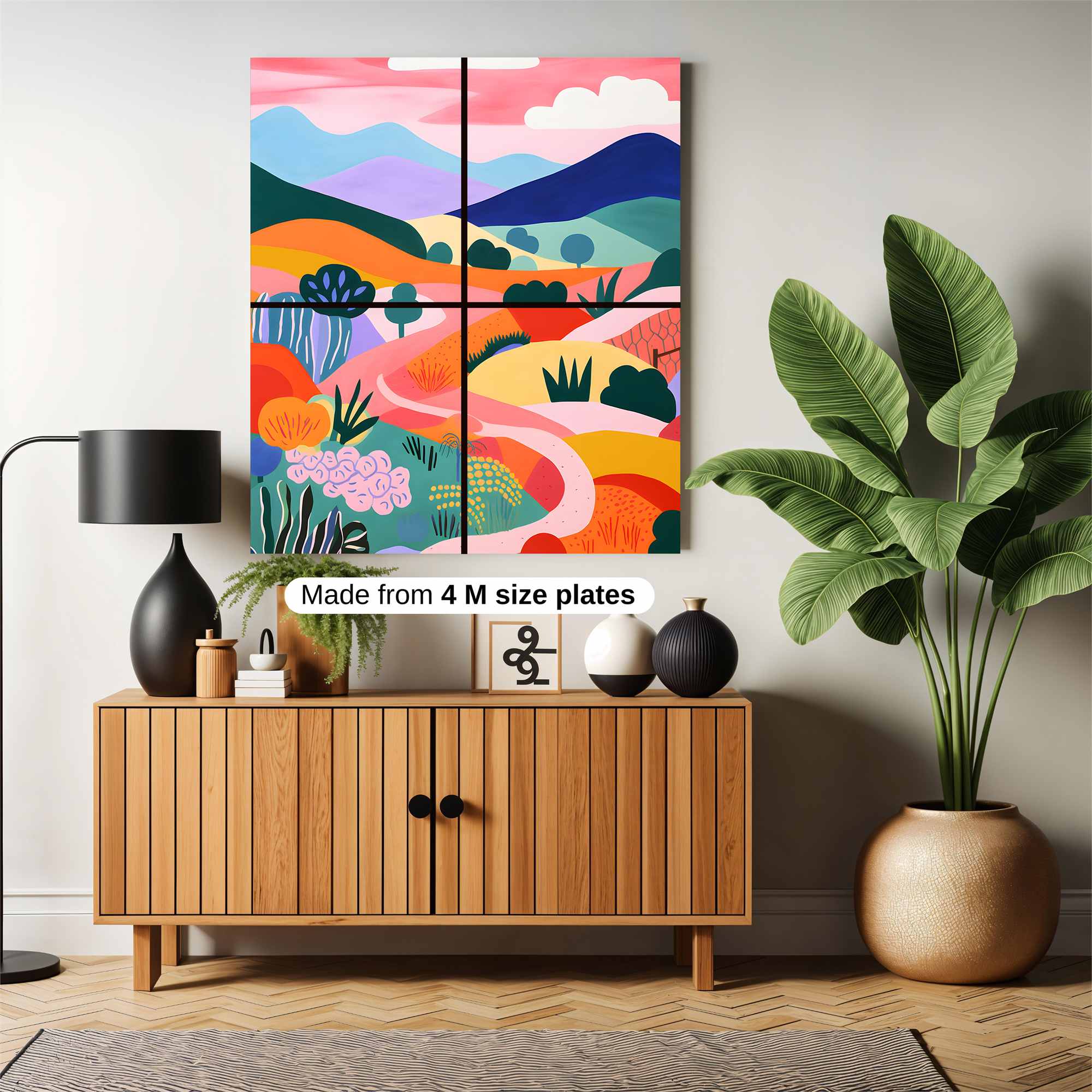 Sunset Serenity Safe Wall Magnetic / M