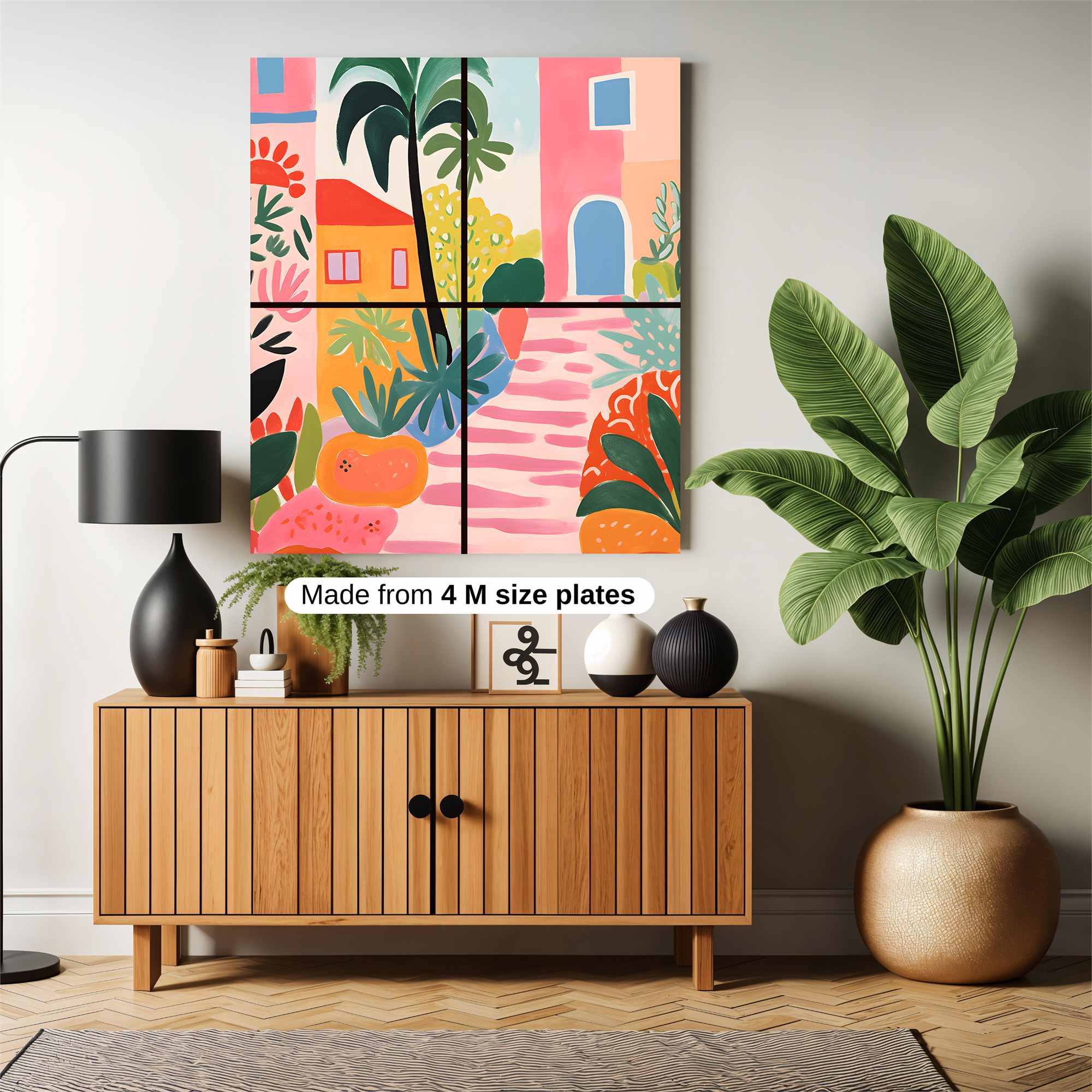 Tropical Bliss Safe Wall Magnetic / M