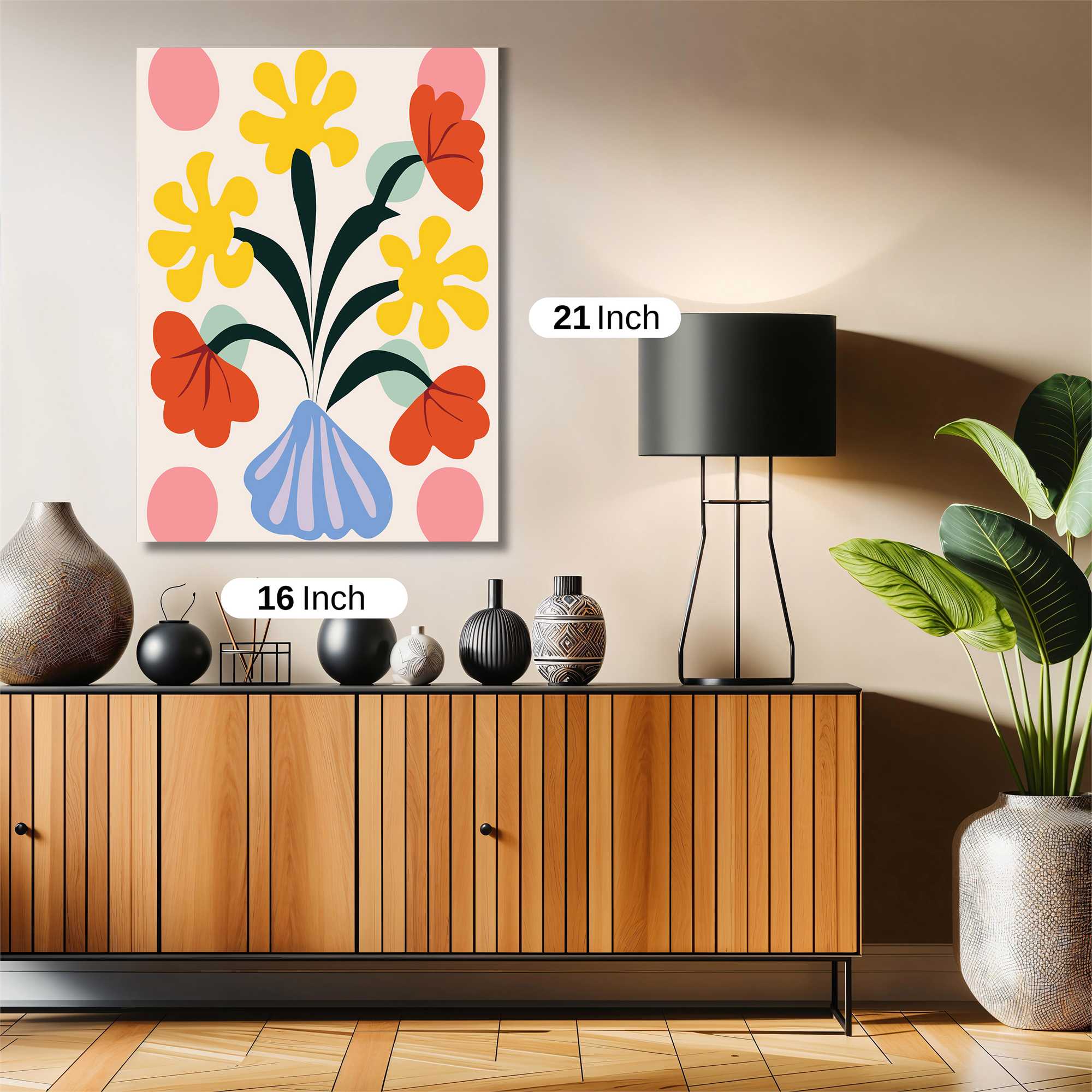 Floral Joy Safe Wall Magnetic / M
