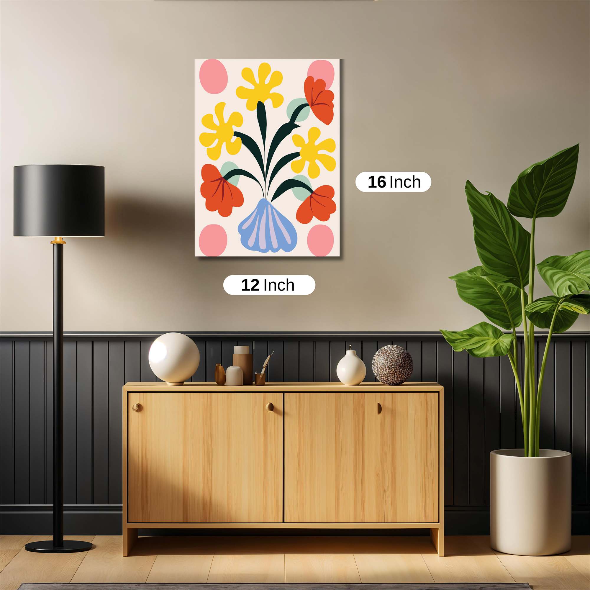 Floral Joy Safe Wall Magnetic / M