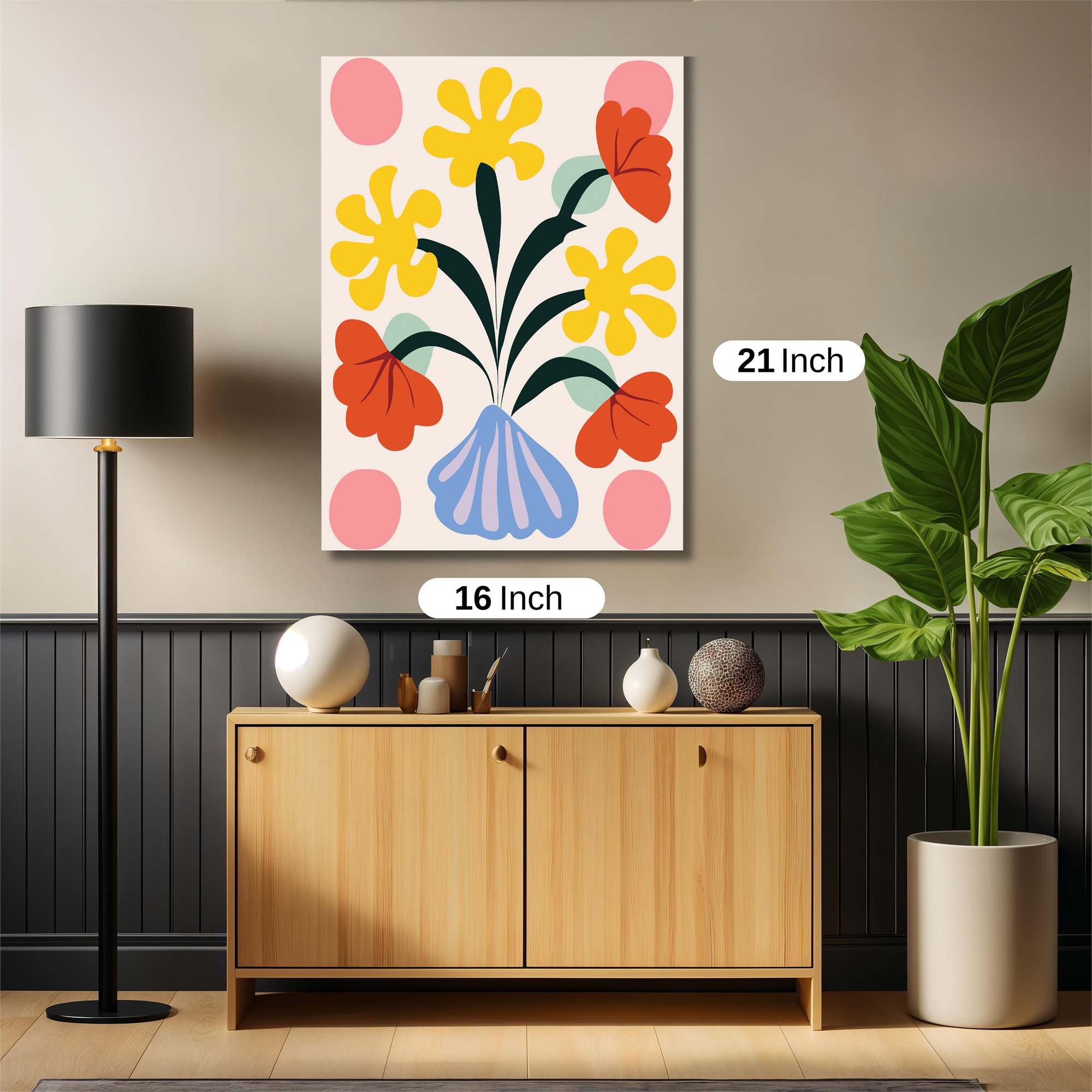 Floral Joy Safe Wall Magnetic / M