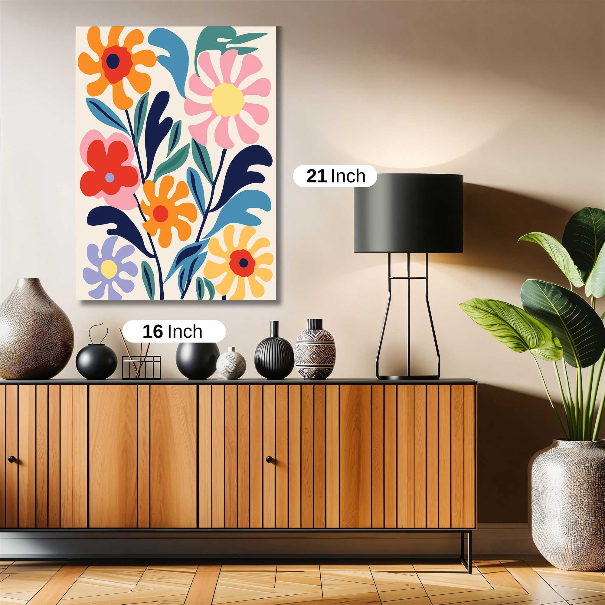 Floral Bliss Safe Wall Magnetic / M