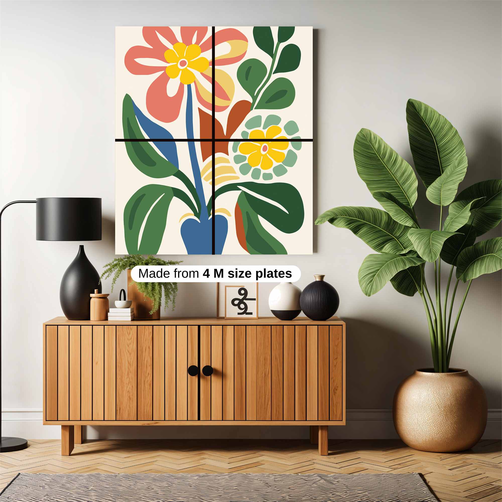 Floral Joy Safe Wall Magnetic / M