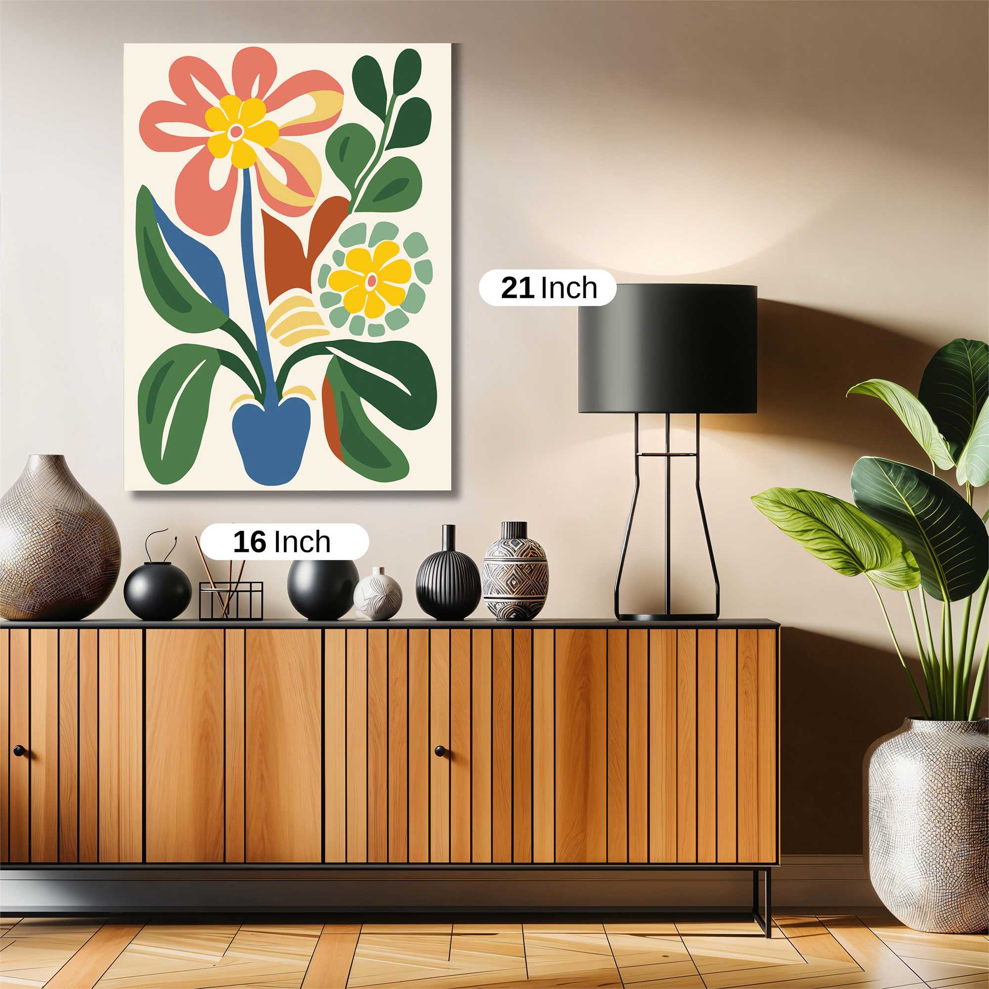 Floral Joy Safe Wall Magnetic / M