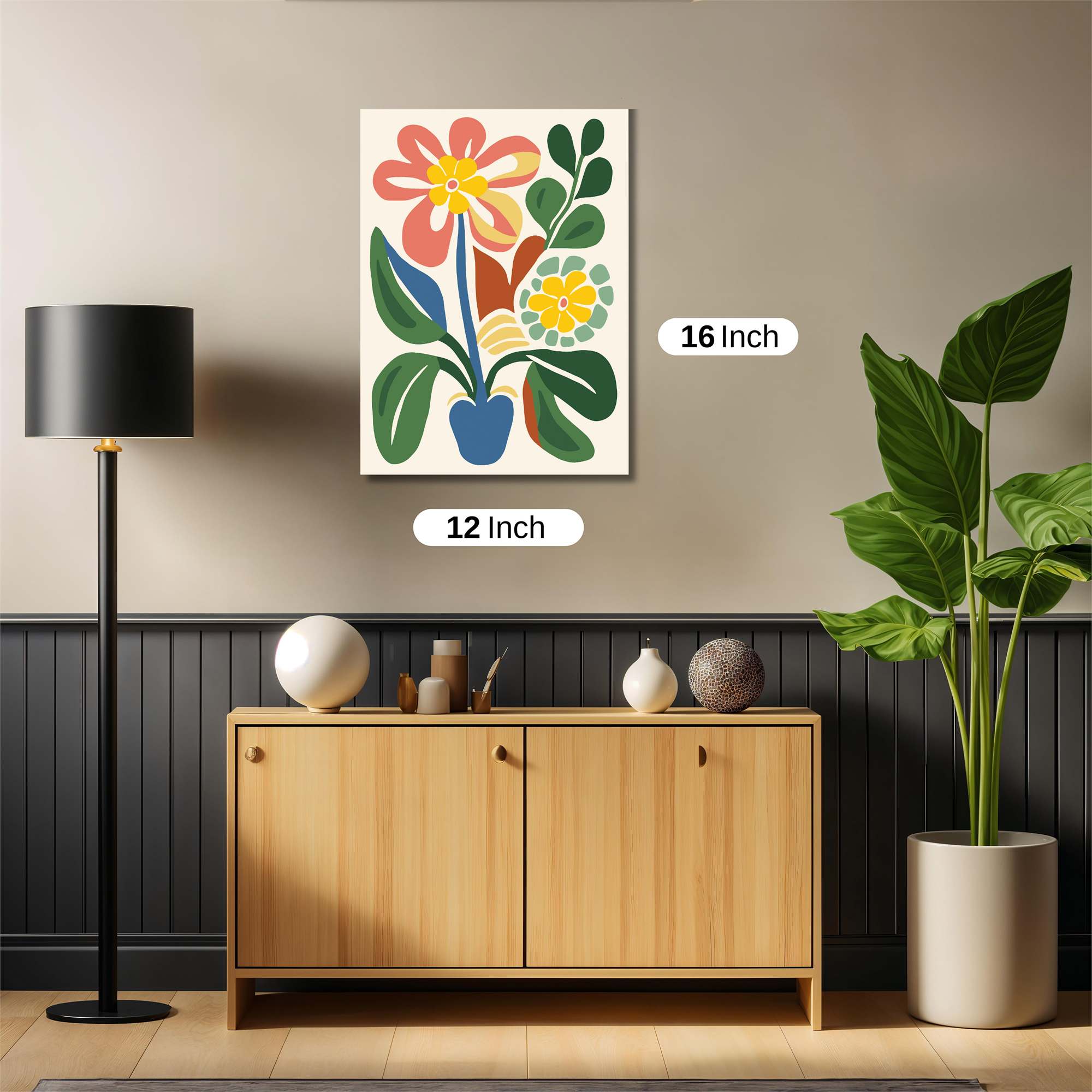 Floral Joy Safe Wall Magnetic / M