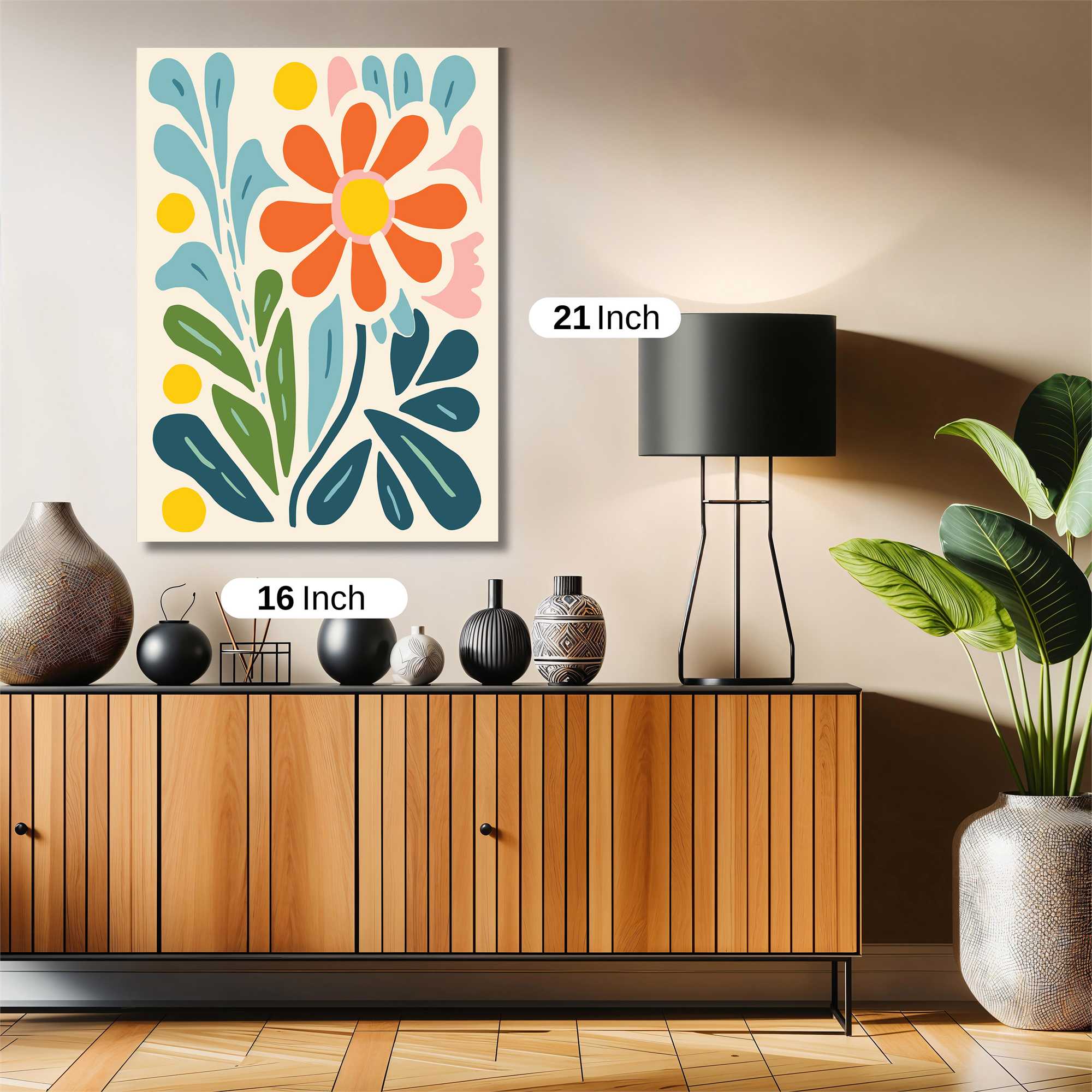 Floral Bliss Safe Wall Magnetic / M