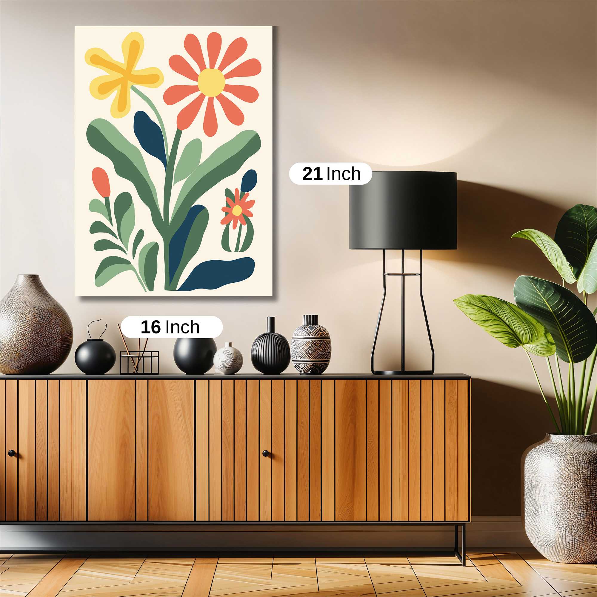 Floral Joy Safe Wall Magnetic / M