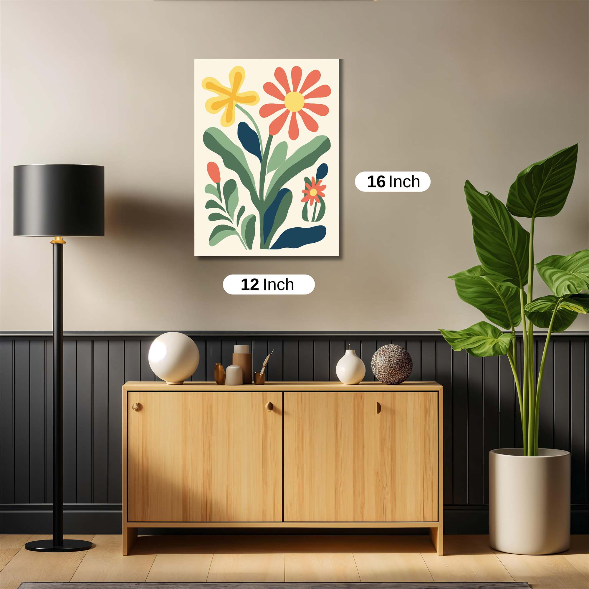 Floral Joy Safe Wall Magnetic / M