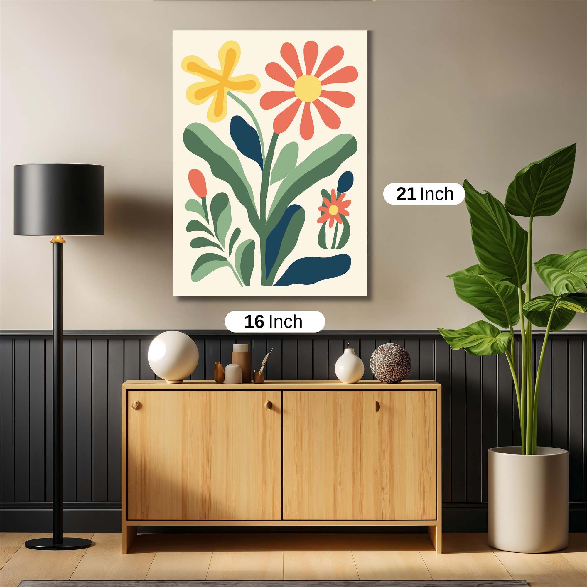 Floral Joy Safe Wall Magnetic / M