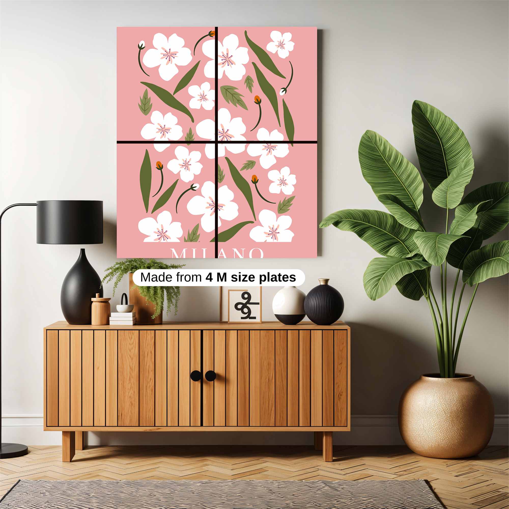 Milano Bloom Safe Wall Magnetic / M