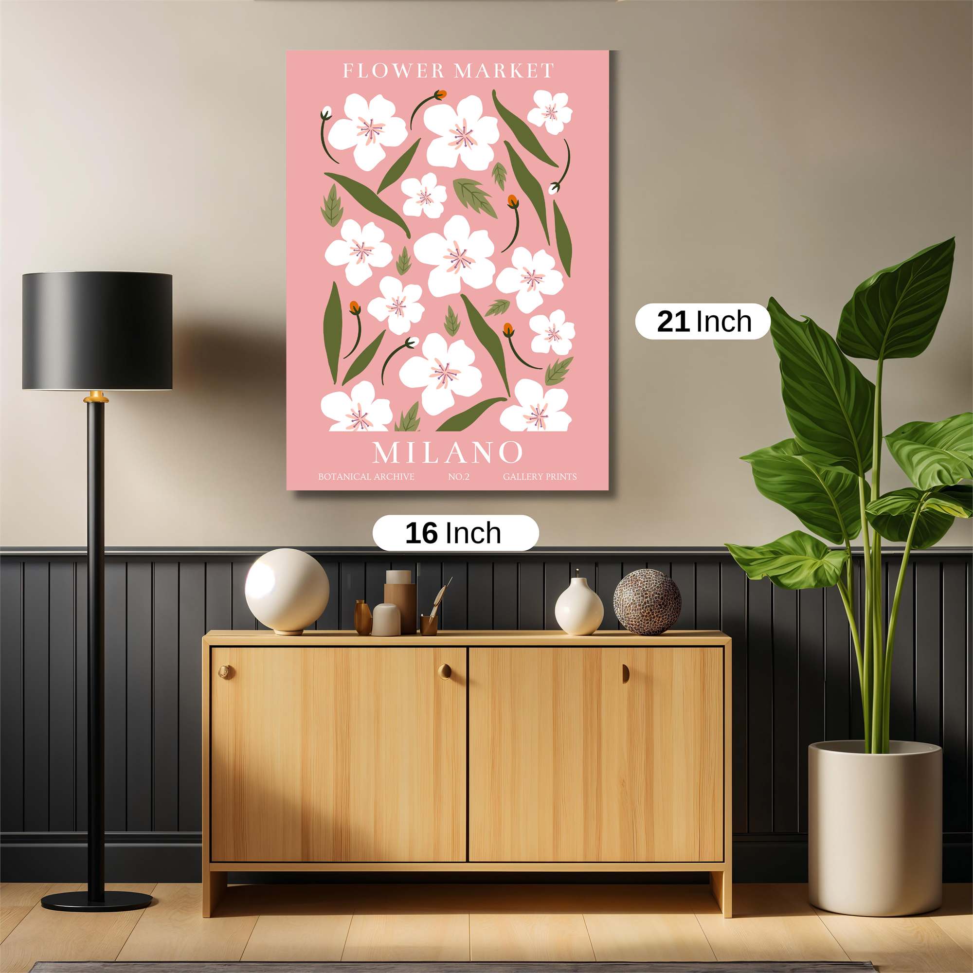 Milano Bloom Safe Wall Magnetic / M
