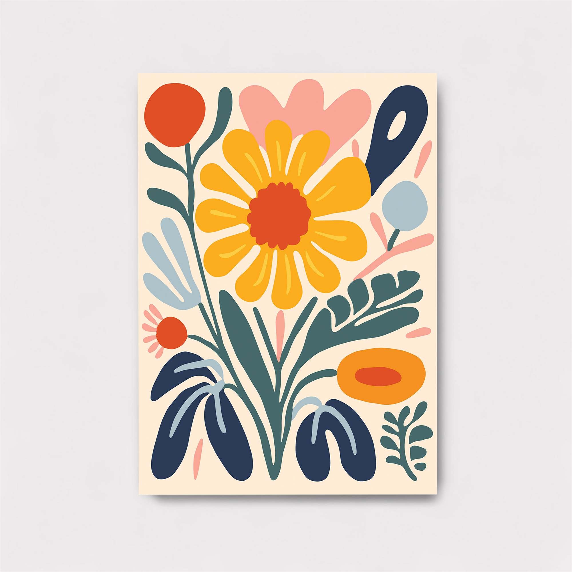 Sunflower Serenity Safe Wall Magnetic / M